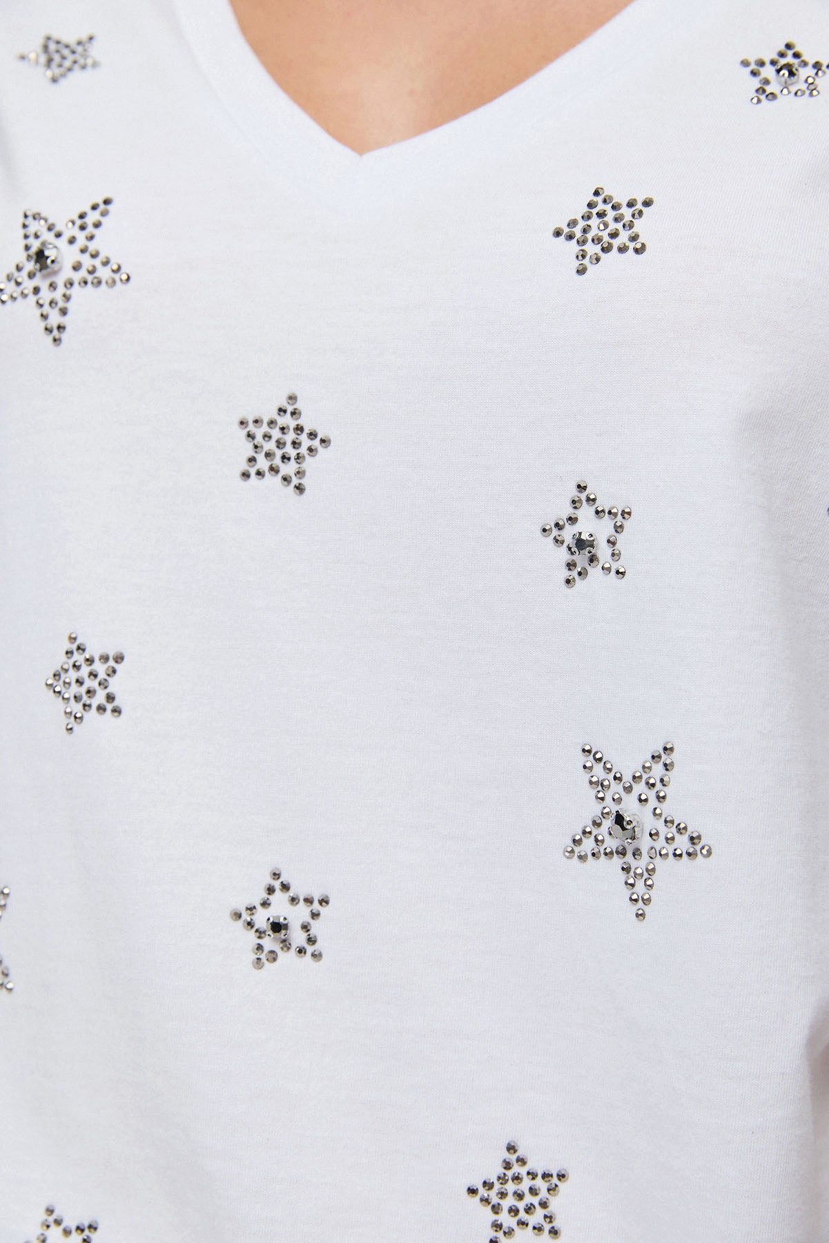 No Matter What T-Shirt Pailletten-T-Shirt – Bild 4 von 5