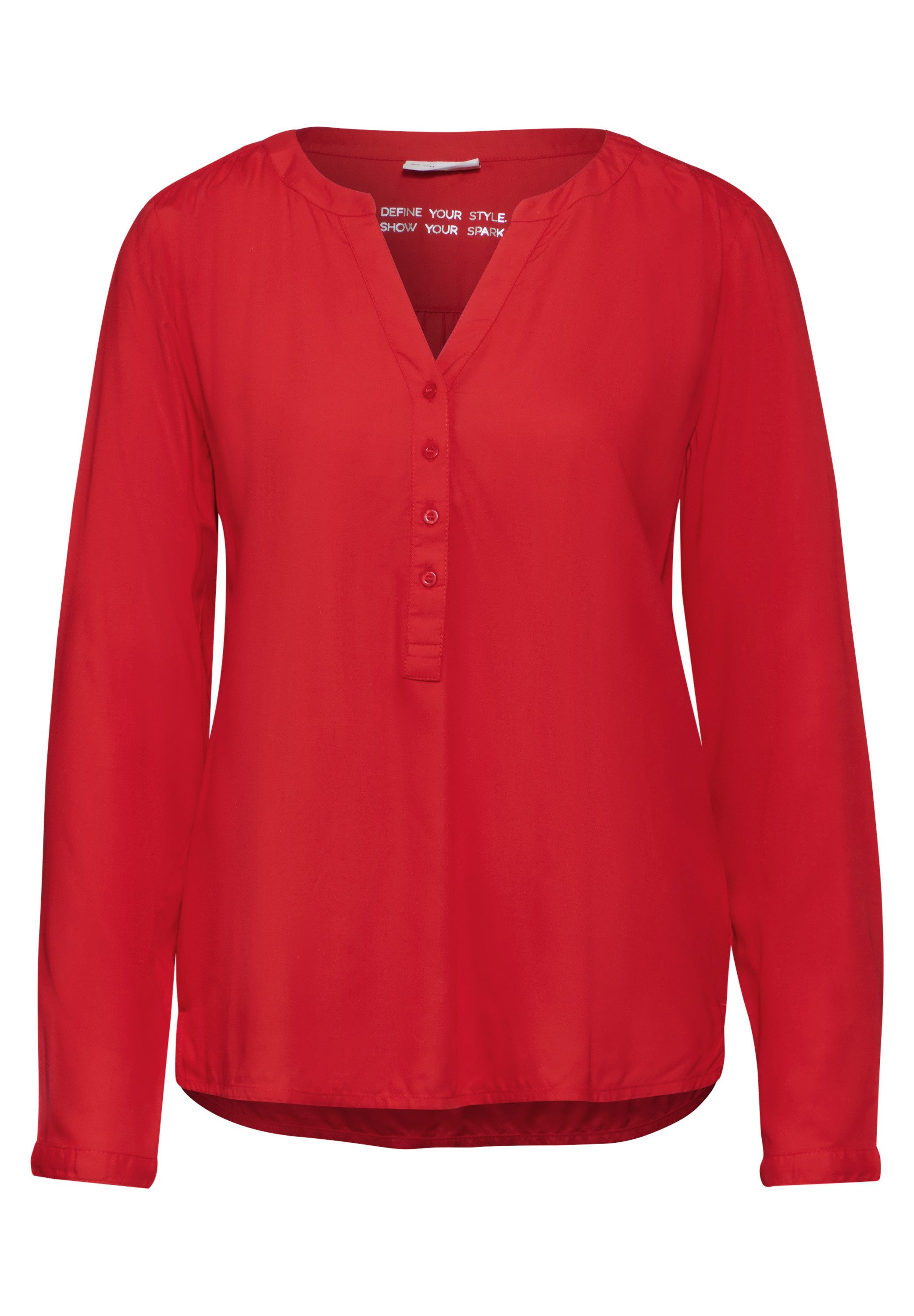 Rote Damen Bluse