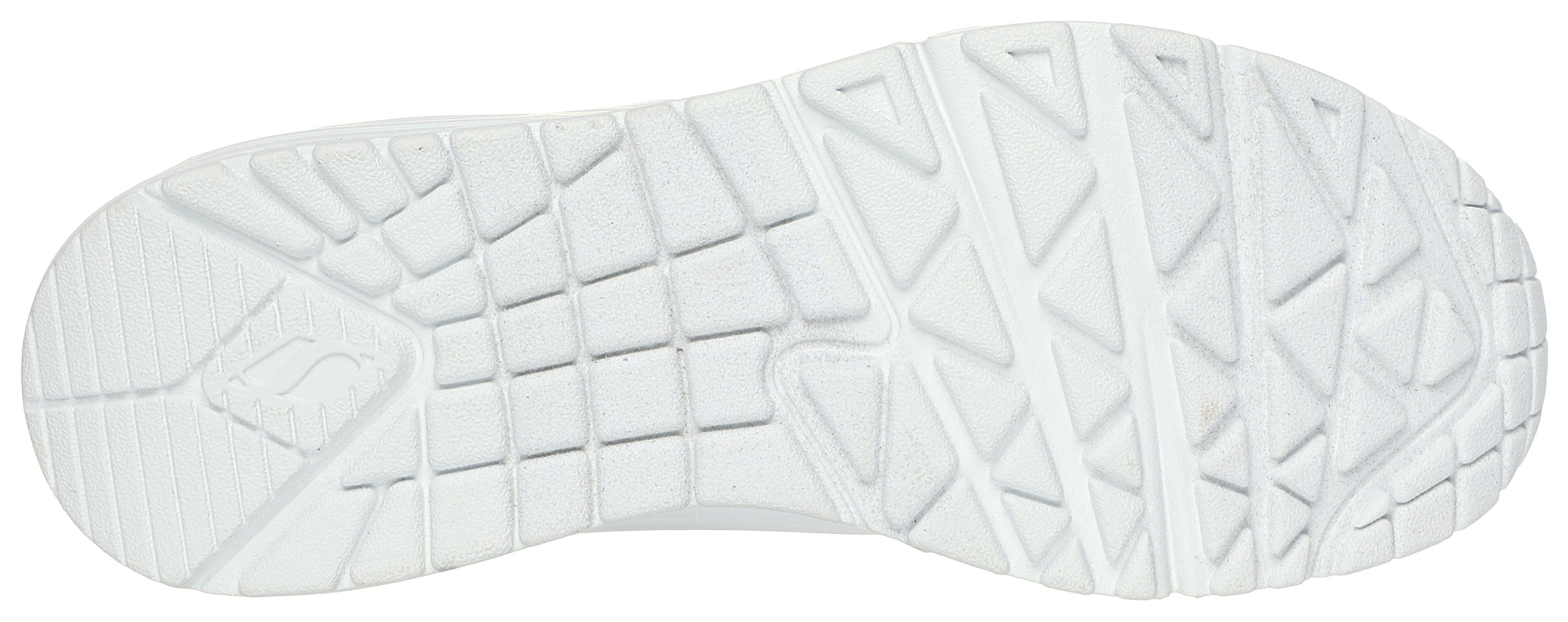 Skechers UNO - POP BACK Sneaker Freizeitschuh, Halbschuh, Schnürschuh komfortabler Skech-Air Funktion