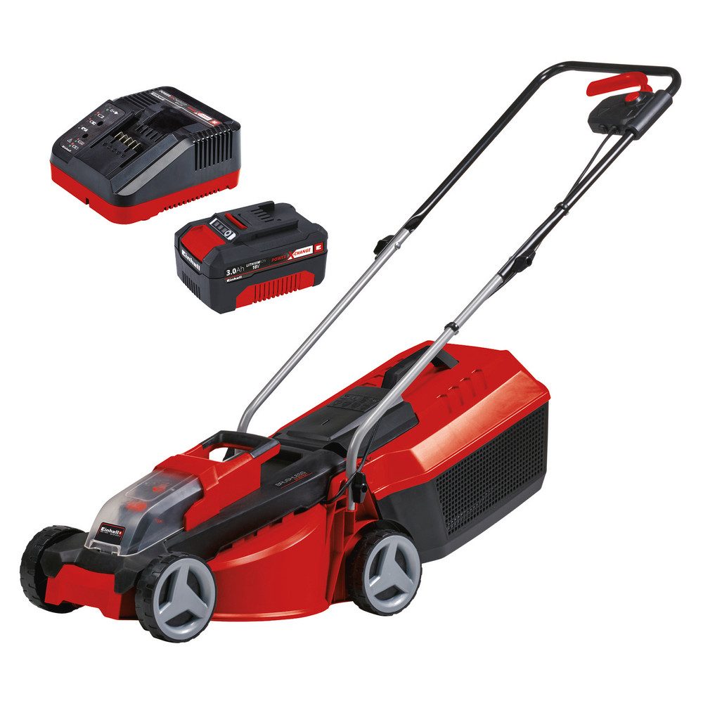 Einhell Akkurasenmäher GE-CM 18/30 Li Kit, 30 cm Schnittbreite