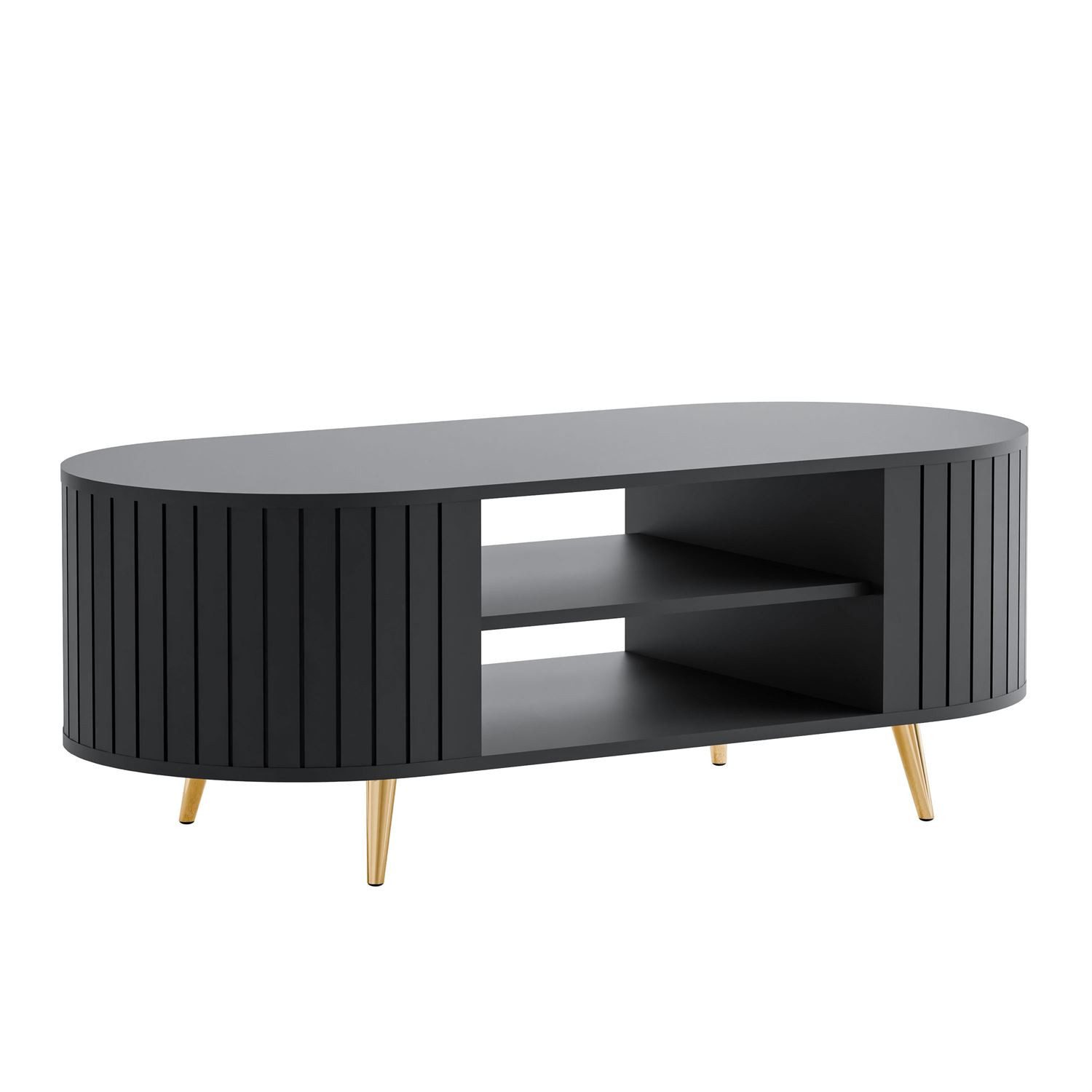 Lookway Couchtisch ELODIE II mit Ablage (1x Couchtisch), 104x45x56 cm – Bild 4 von 5