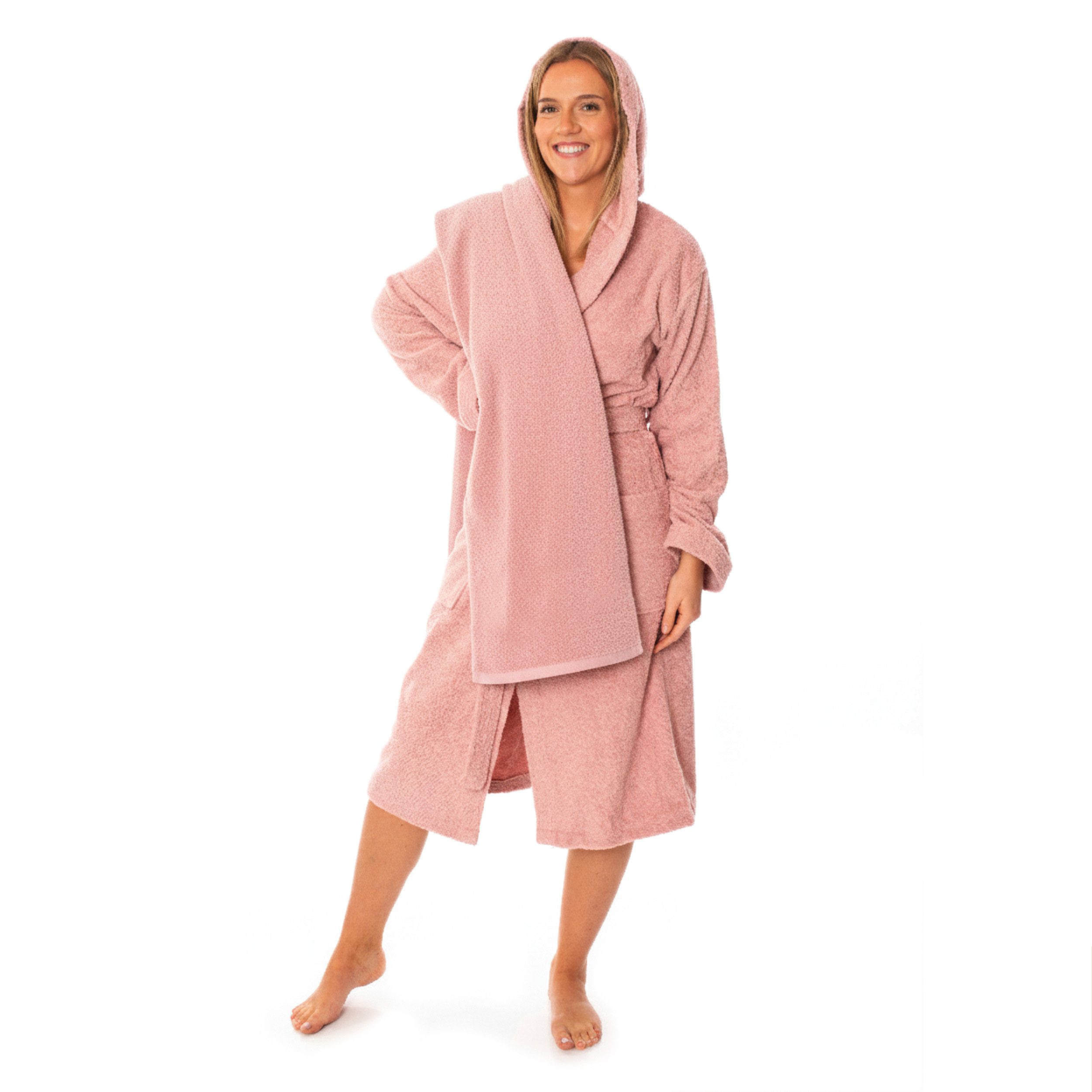 Lavea Saunatuch MEXICO Saunahandtuch 80×200 cm – optional mit Bademantel/Mo günstig online kaufen