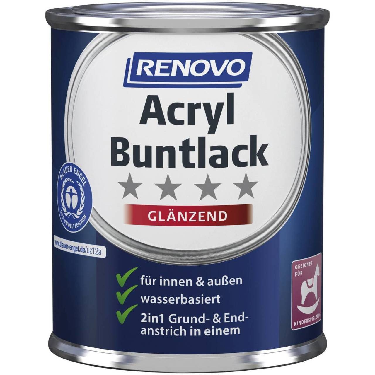 Renovo Lack 2827, Schadstoffarm & für Kinderspielzeug geeignet