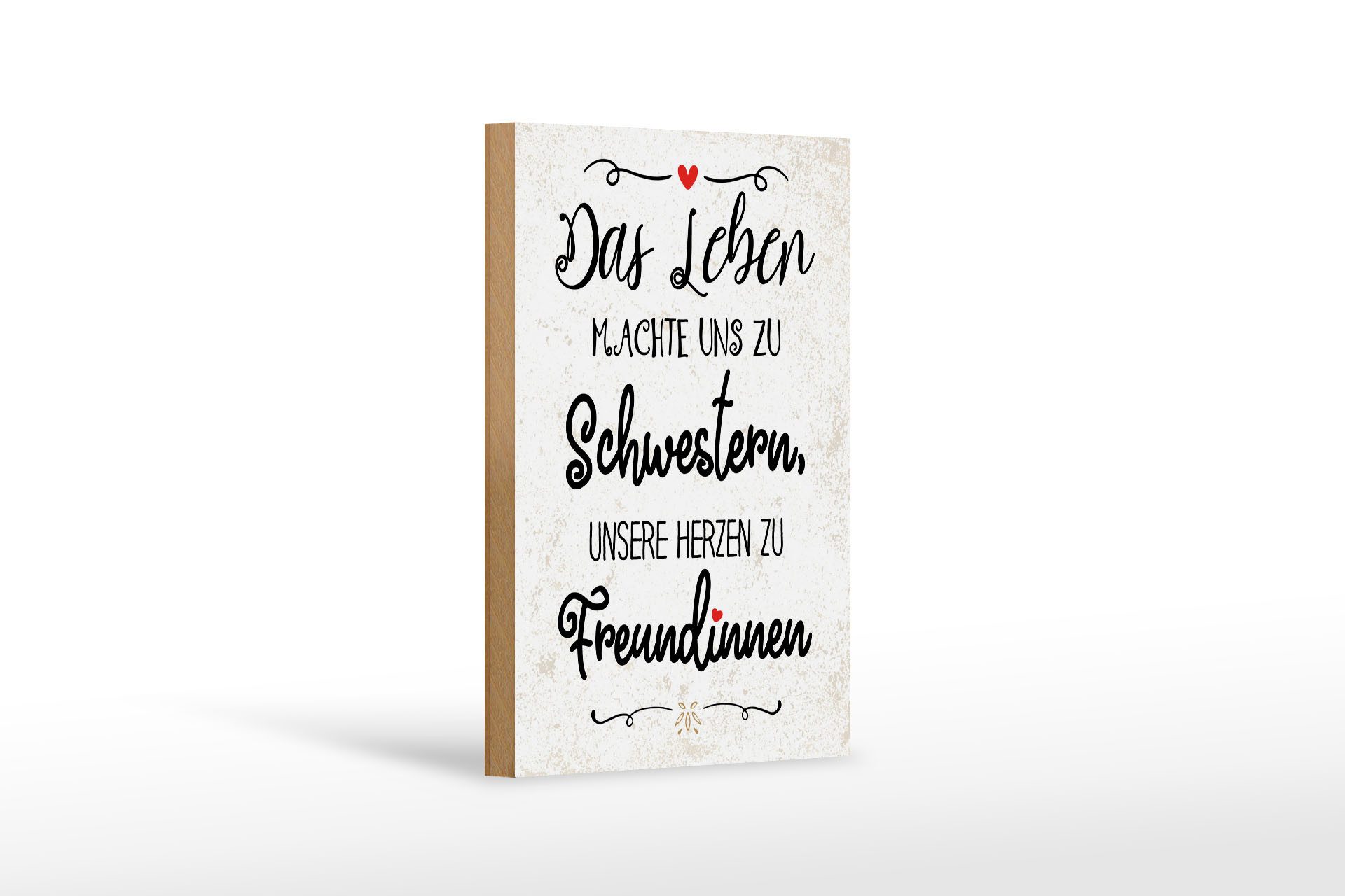 Femer GmbH Holzbild Spruch 12x18 cm günstig online kaufen
