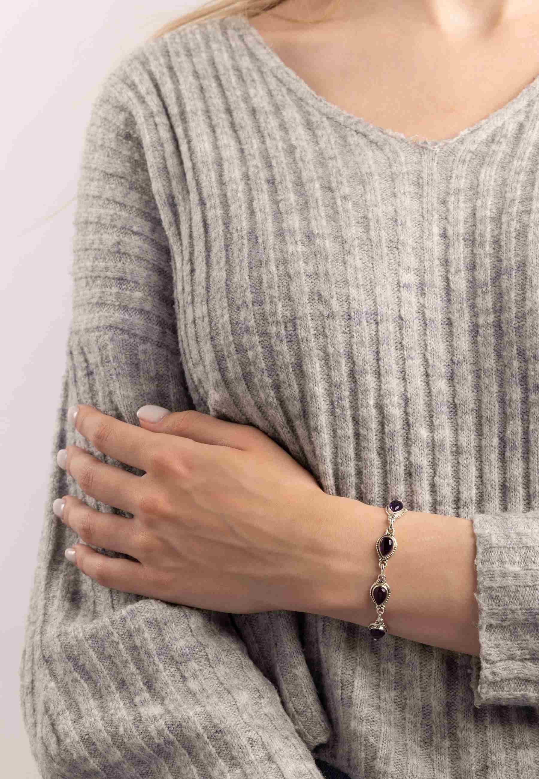 mantraroma Silberarmband IMBALI Tropfen aus 925 günstig online kaufen