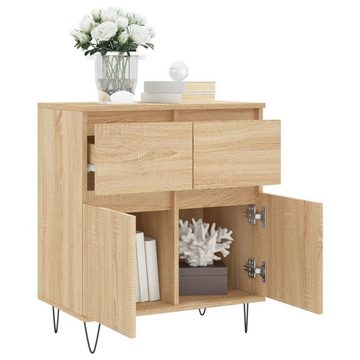 vidaXL Sideboard Sideboard Sonoma-Eiche 60x35x70 cm Holzwerkstoff (1 St)