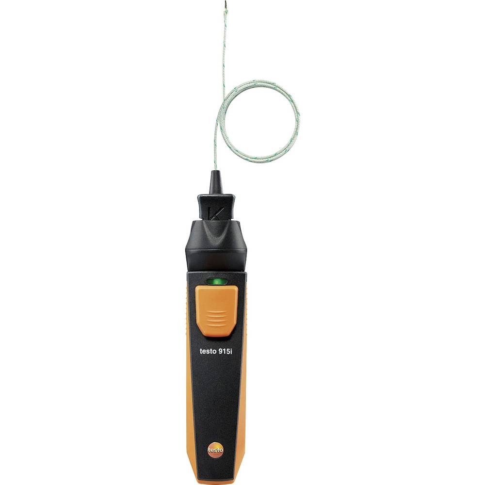 testo Infrarot-Thermometer 915i - Thermometer mit flexiblem Temperaturfühler, mit Bluetooth®-Anbindung an Smartphones, mit flexiblem Fühler