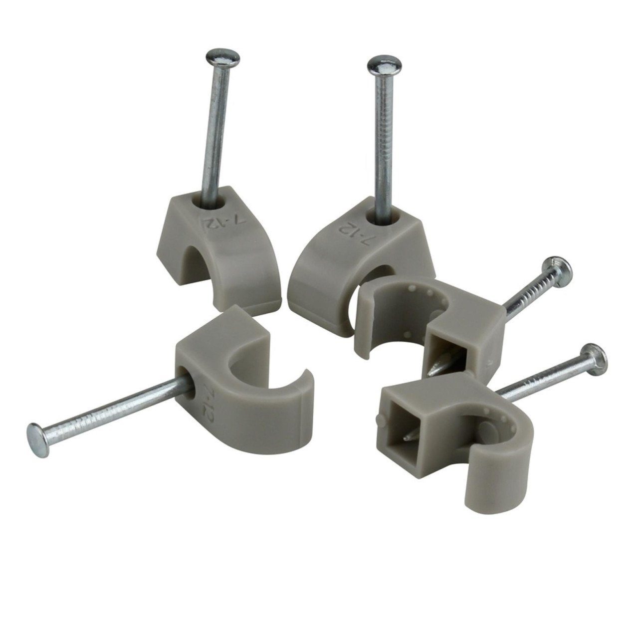 UNITEC Rohrschelle Expressschelle 7-12mm grau 50x