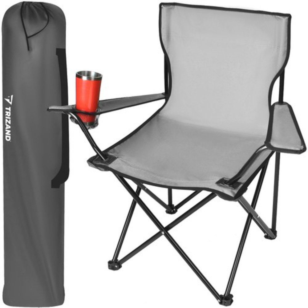 Trizand Angelstuhl Anglerstuhl Stuhl (Spar-Set, 2 St), faltbar