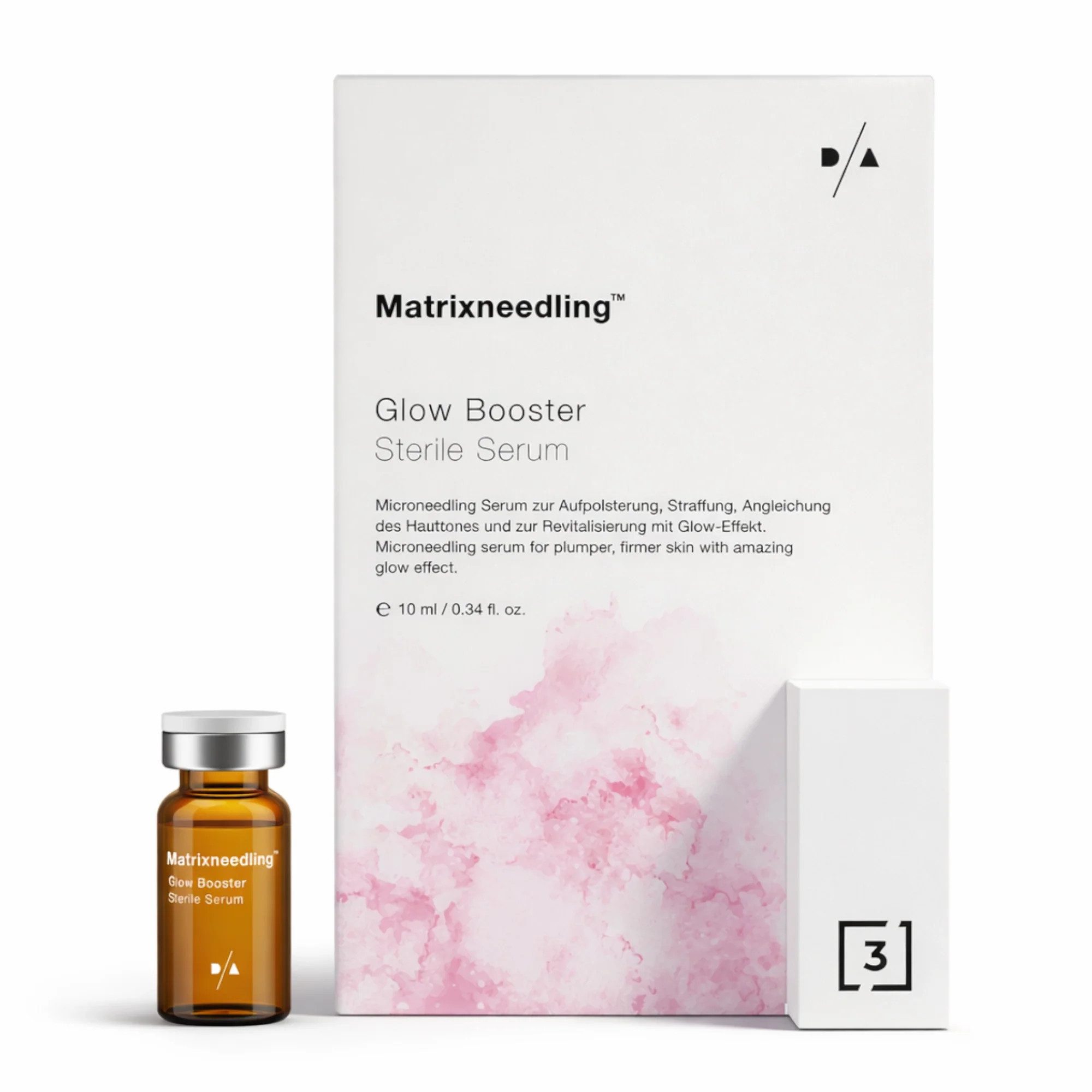 Matrixneedling™ Gesichtsserum Matrixneedling Glow Booster Serum, 3-fach Hyaluron + DMAE BB Glow
