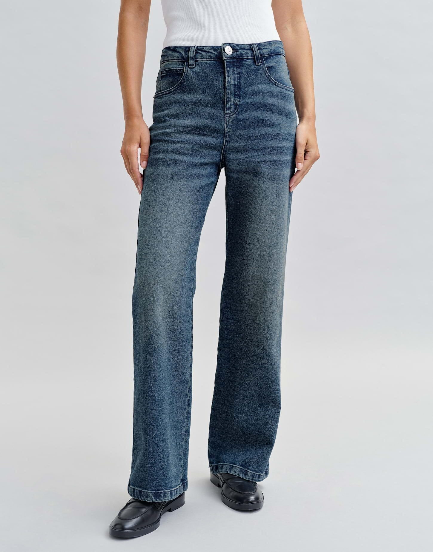 OPUS Weite Jeans Wide Leg Jeans günstig online kaufen