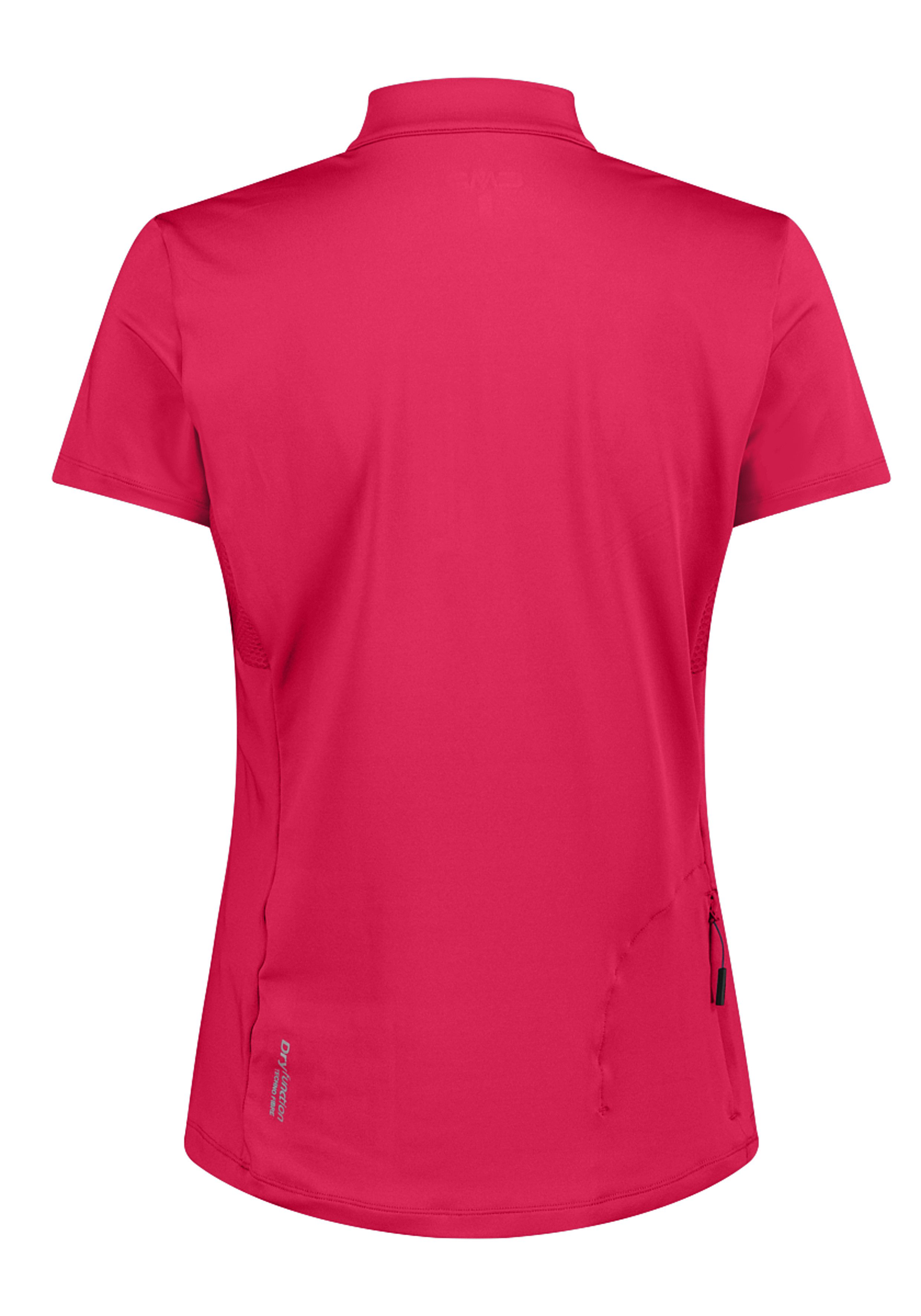 CMP Radtrikot Kurzarm-Design, mit Rundhalsausschnitt und Reißverschluss