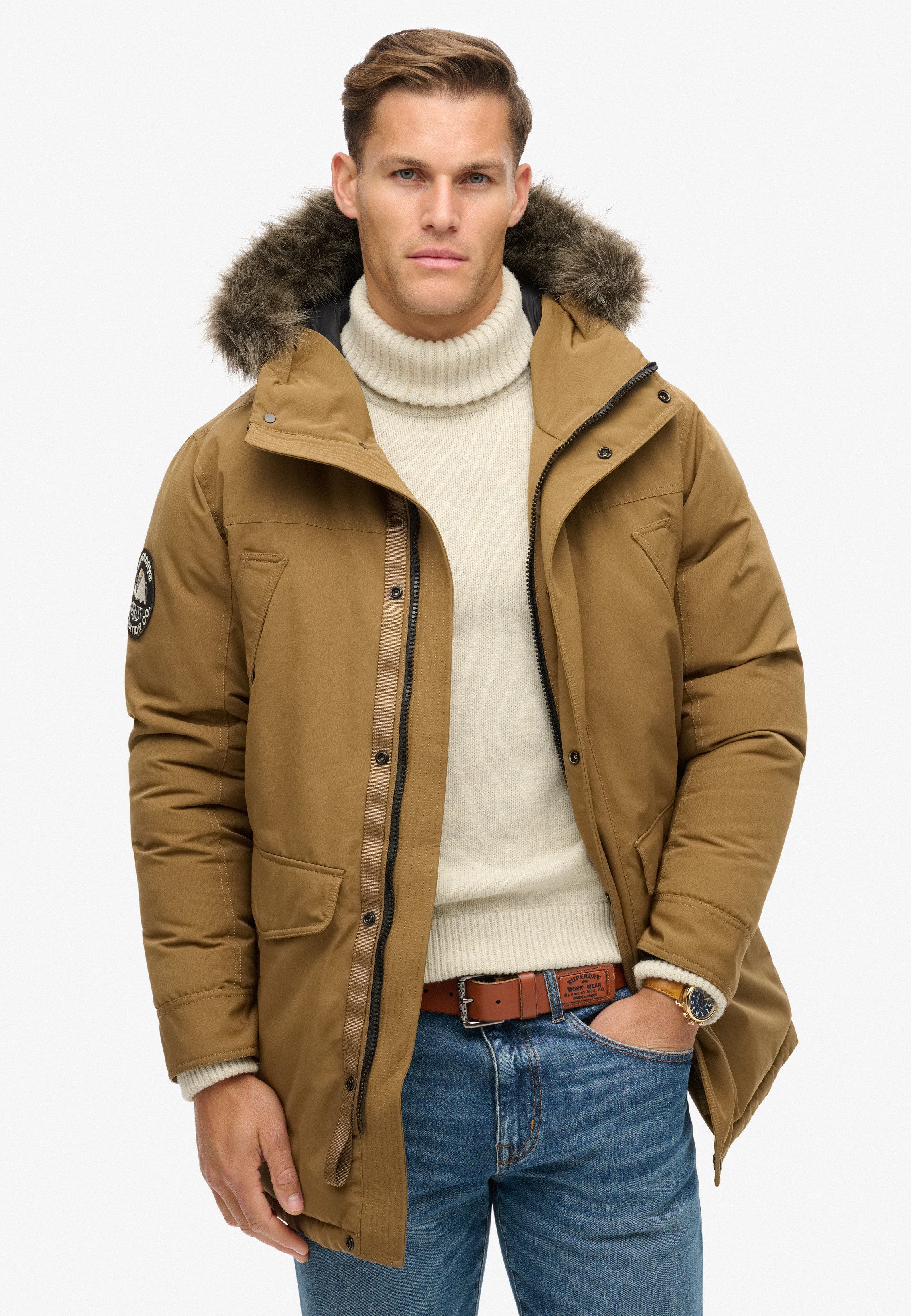 Superdry Parka EVEREST FAUX FUR PARKA günstig online kaufen