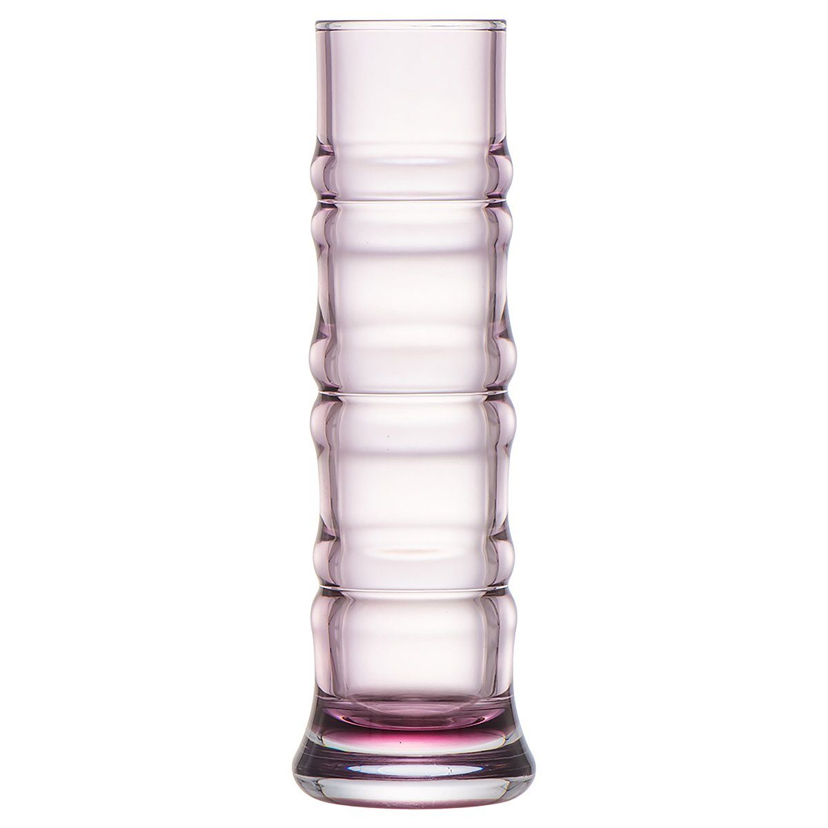 Morleos Dekovase Deko Design Blumenvase Vase transparent unzerbrechlich St) Tischvase (1 klar