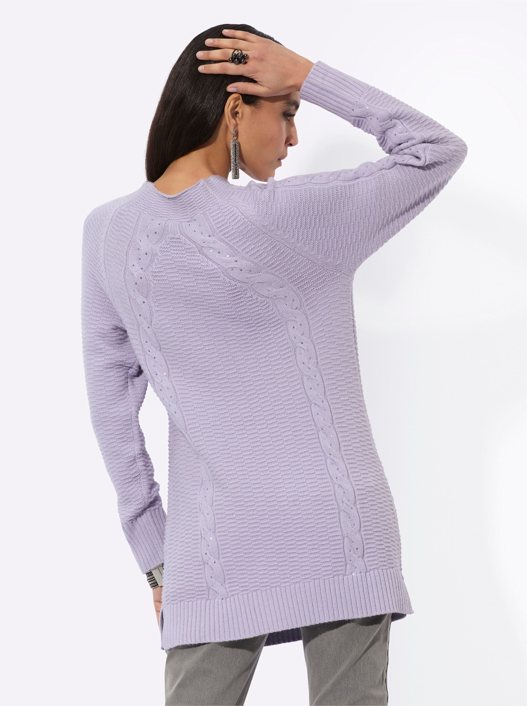 creation L Strickpullover Longpullover . günstig online kaufen