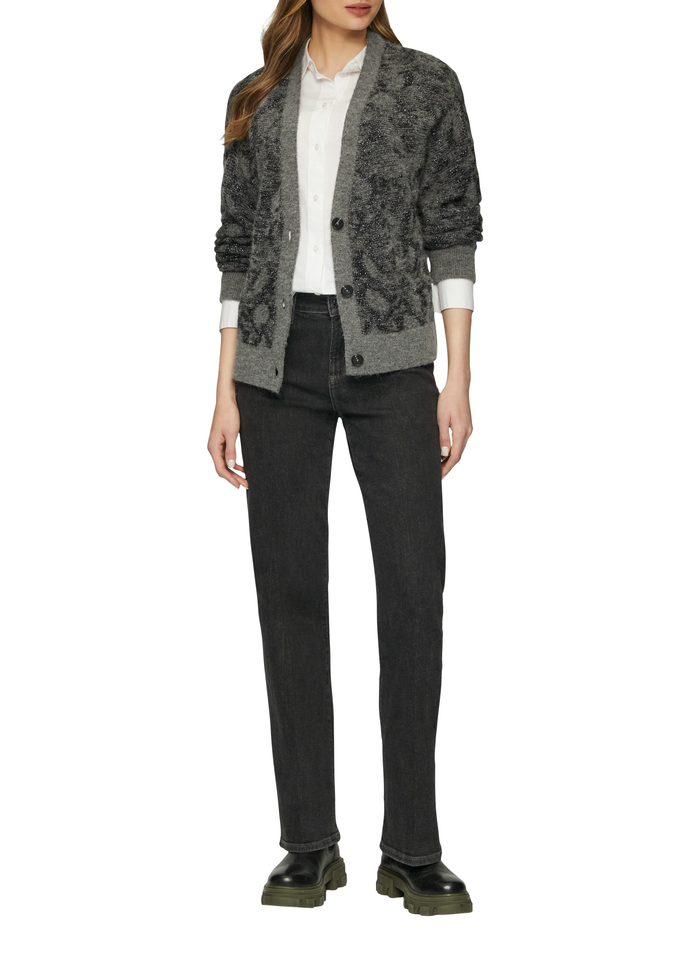 s.Oliver Strickjacke mit Muster günstig online kaufen