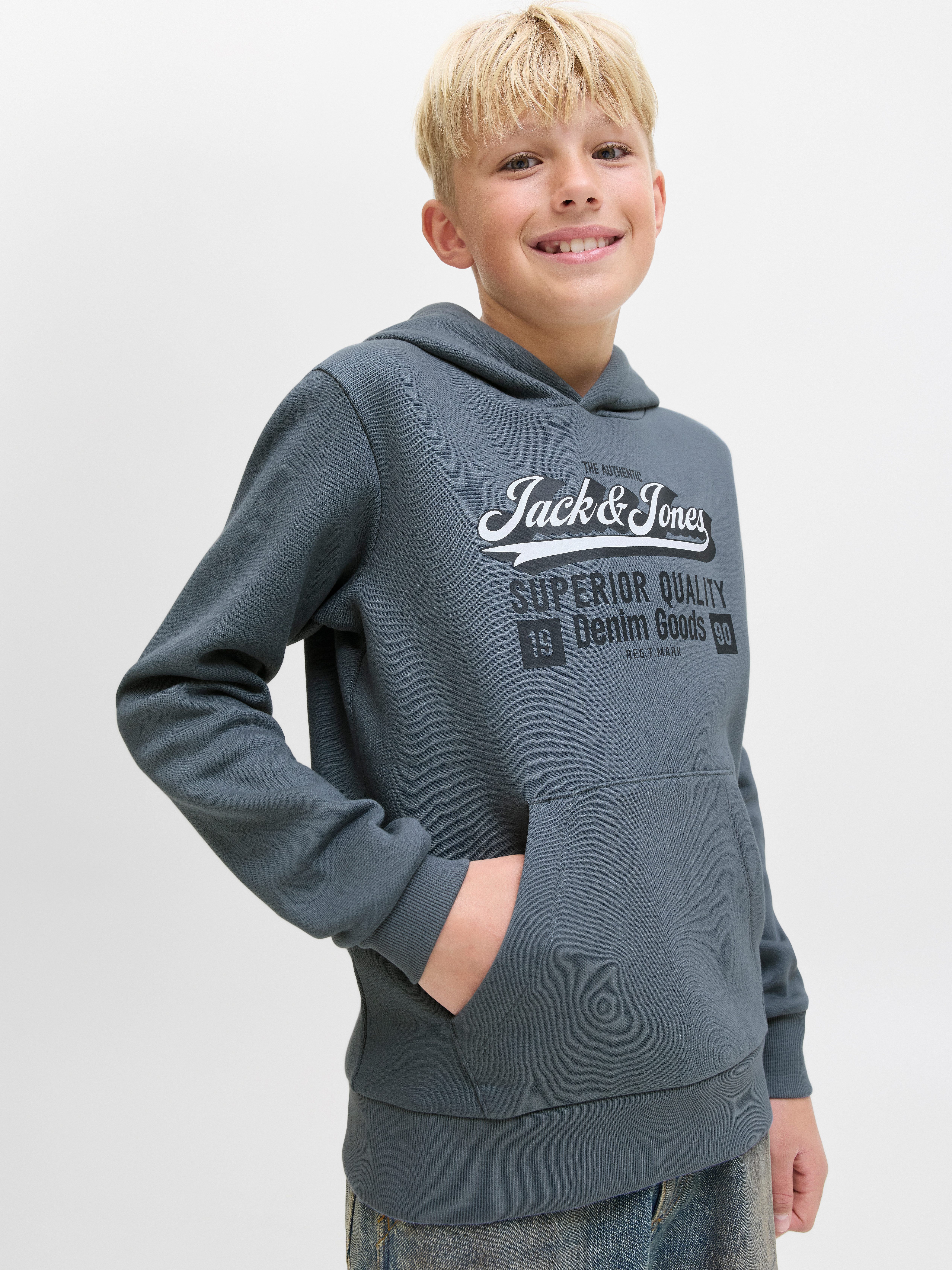 Jack & Jones Junior Kapuzensweatshirt JJELOGO günstig online kaufen