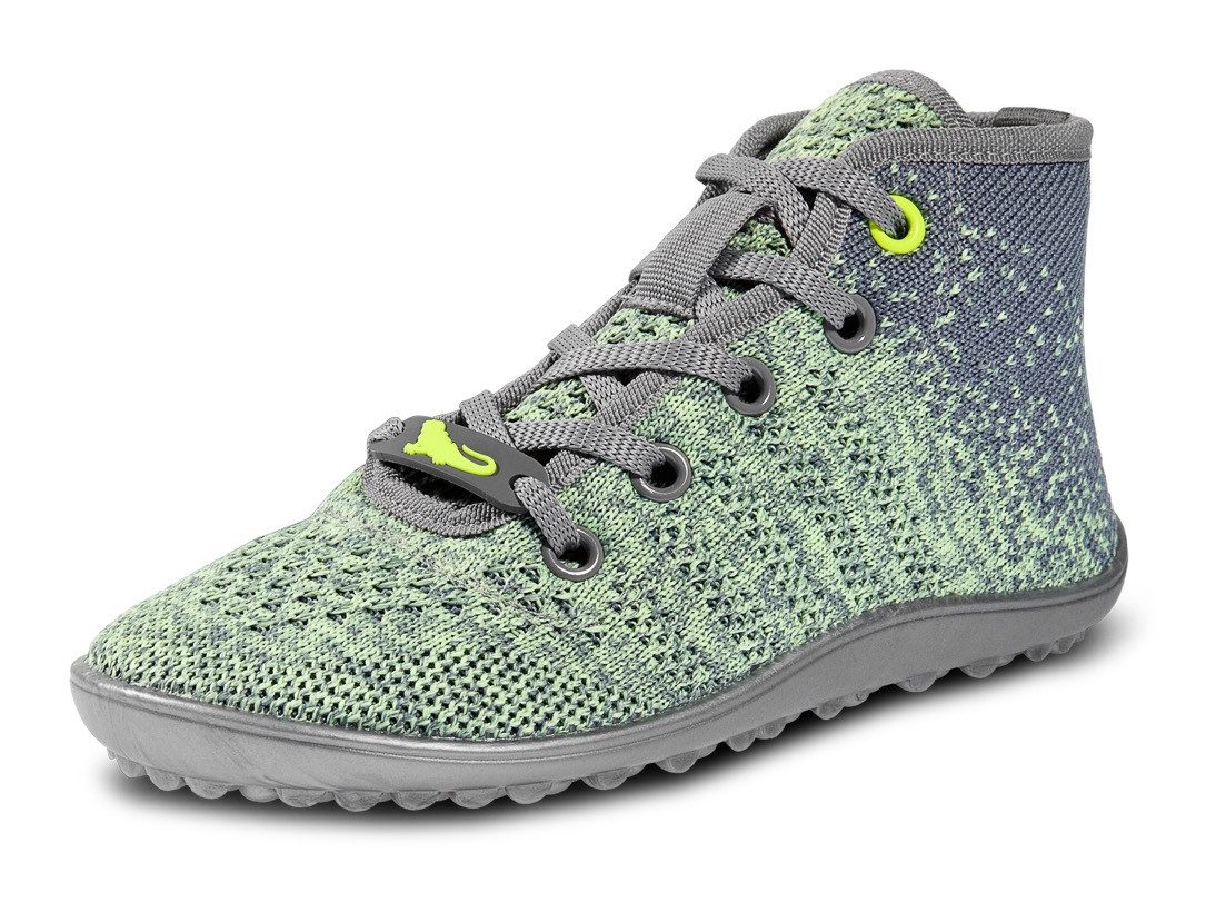 Leguano leguanito go Barfußschuh, Schnürer, High-Top-Sneaker mit biegsamer LIFOLIT®Sohle