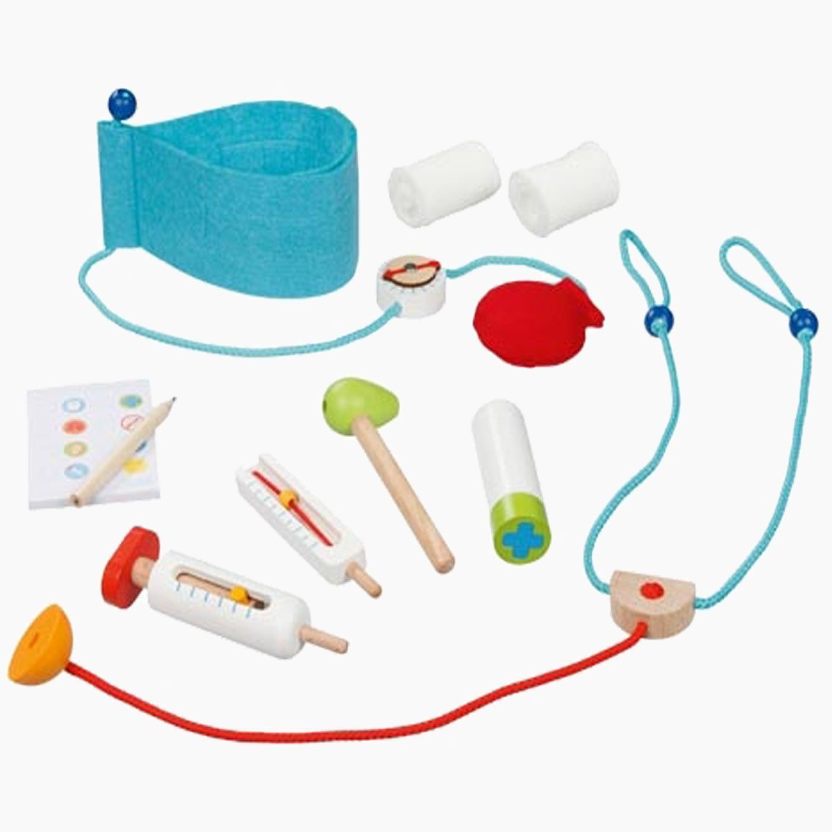 goki Spielzeug-Arztkoffer Arztkoffer goki, (packung, 11-tlg., koffer), mit allen wichtigen Instrumenten