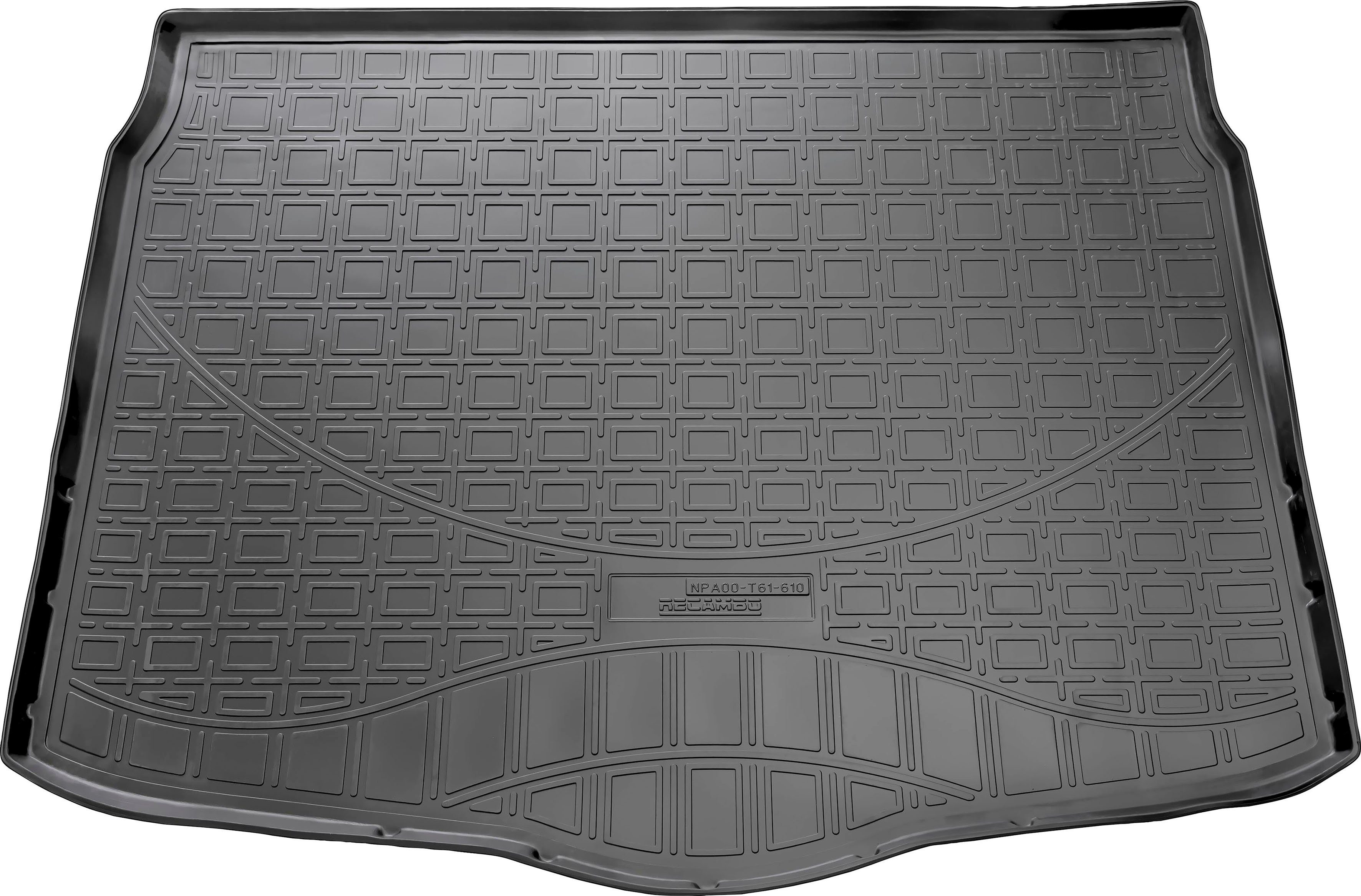 RECAMBO Kofferraumwanne CustomComforts (1 St), für Nissan Qashqai, J11 ab 11.2013 Boden tief Pannenkit, perfekte Passform | Automatten