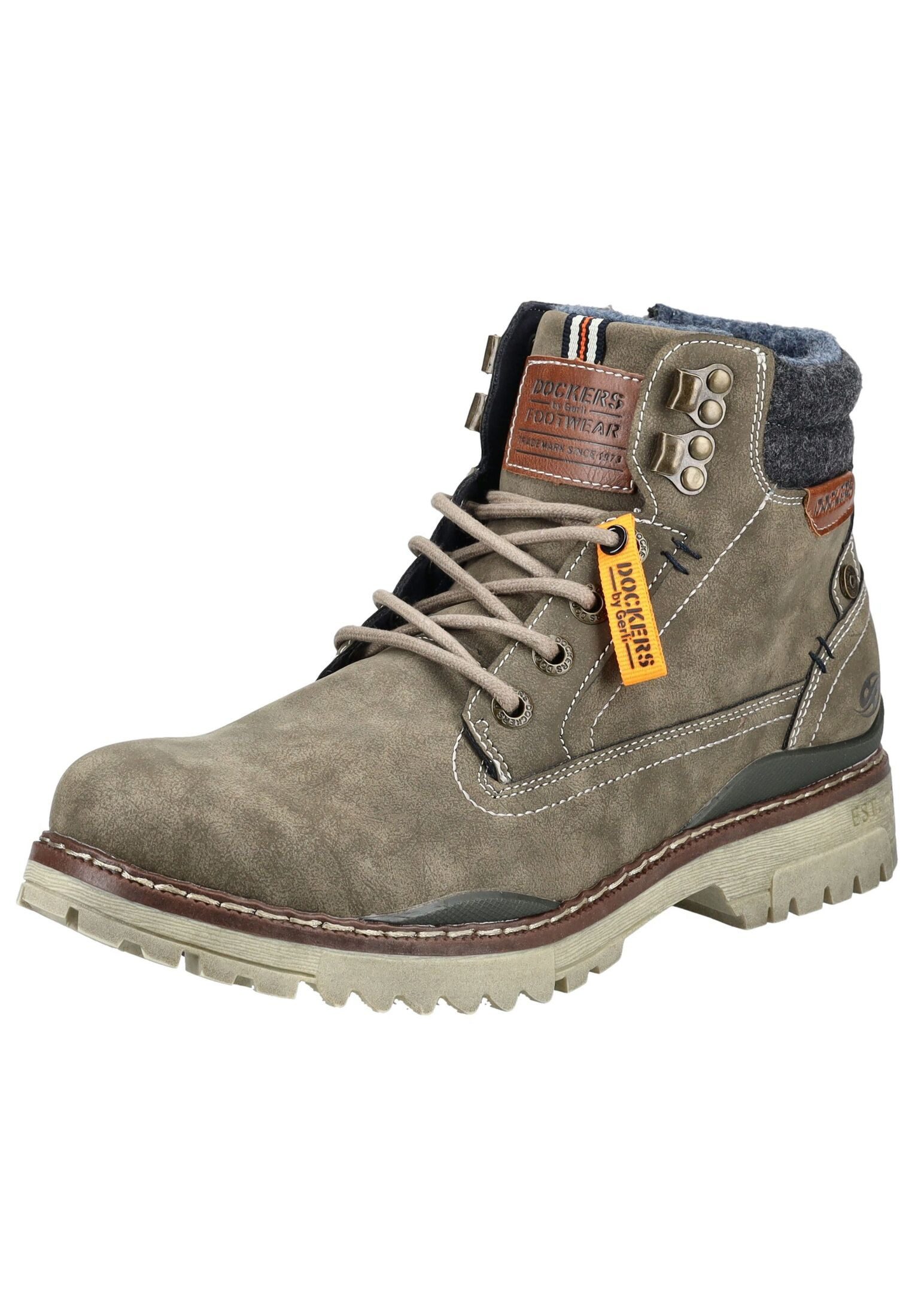 Stiefelette PU Schnürstiefelette