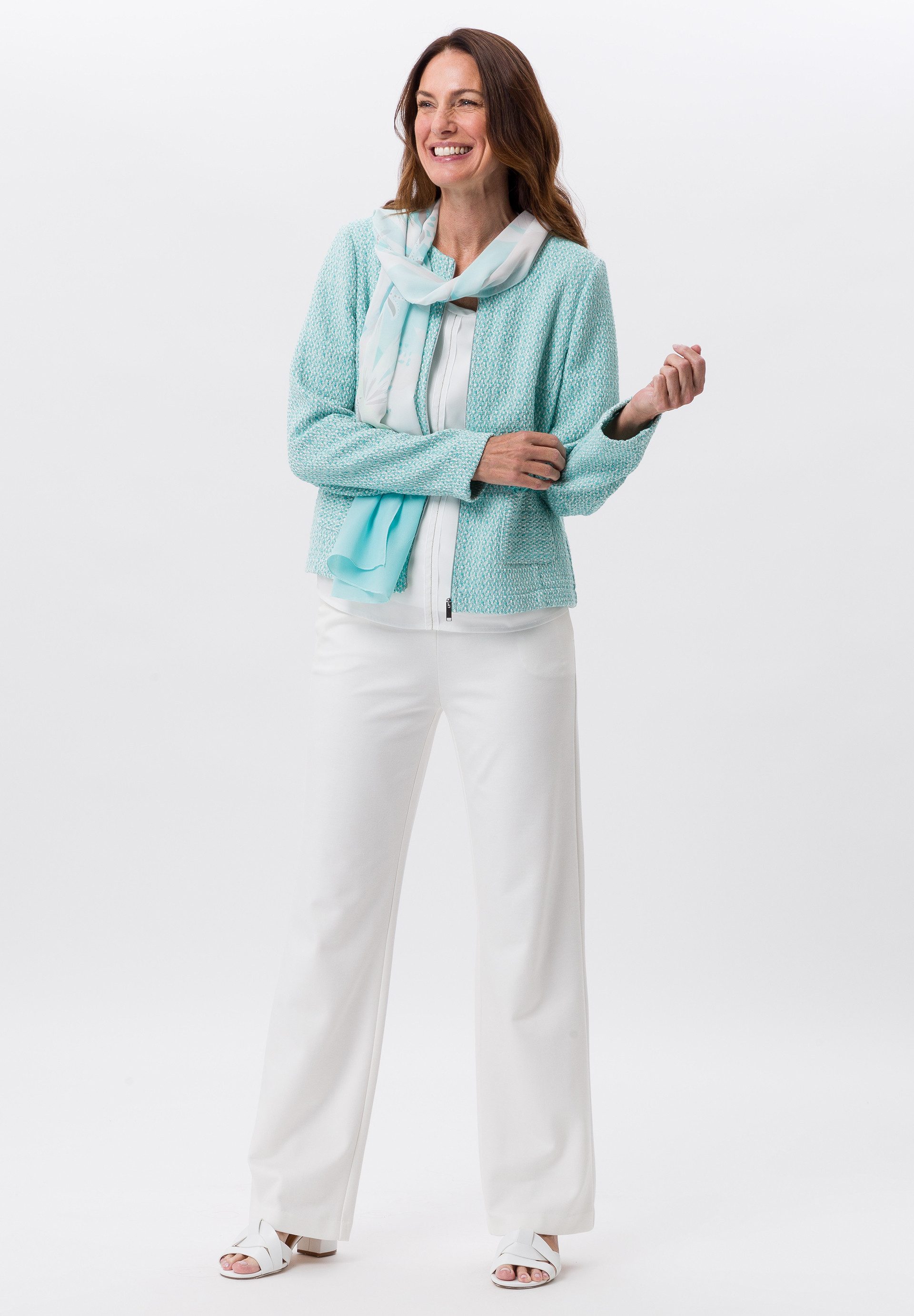 FRANK WALDER Kurzjacke in femininer Optik