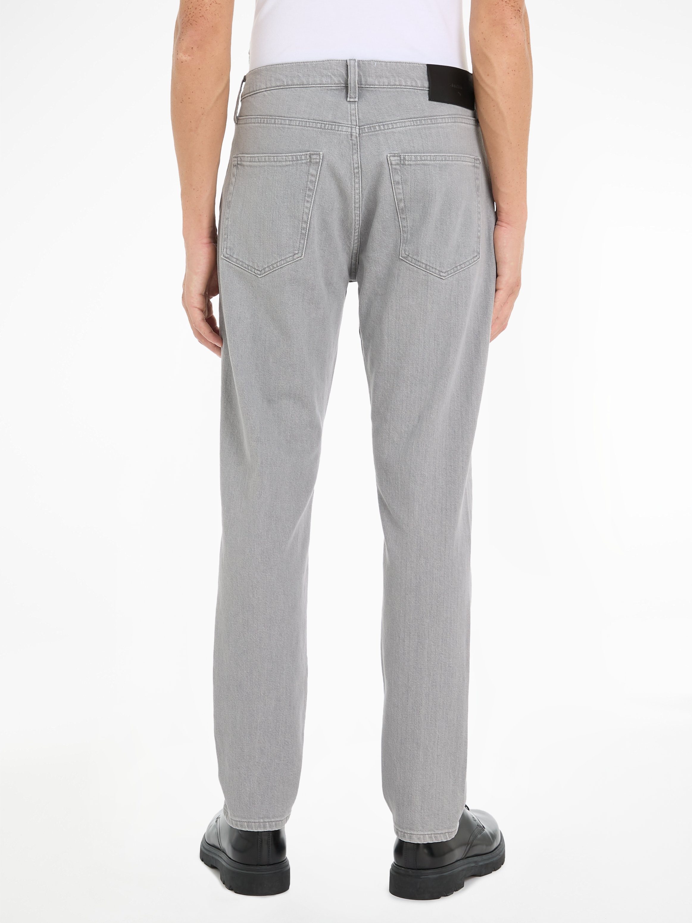 Calvin Klein Regular-fit-Jeans TAPERED LIGHT GREY günstig online kaufen