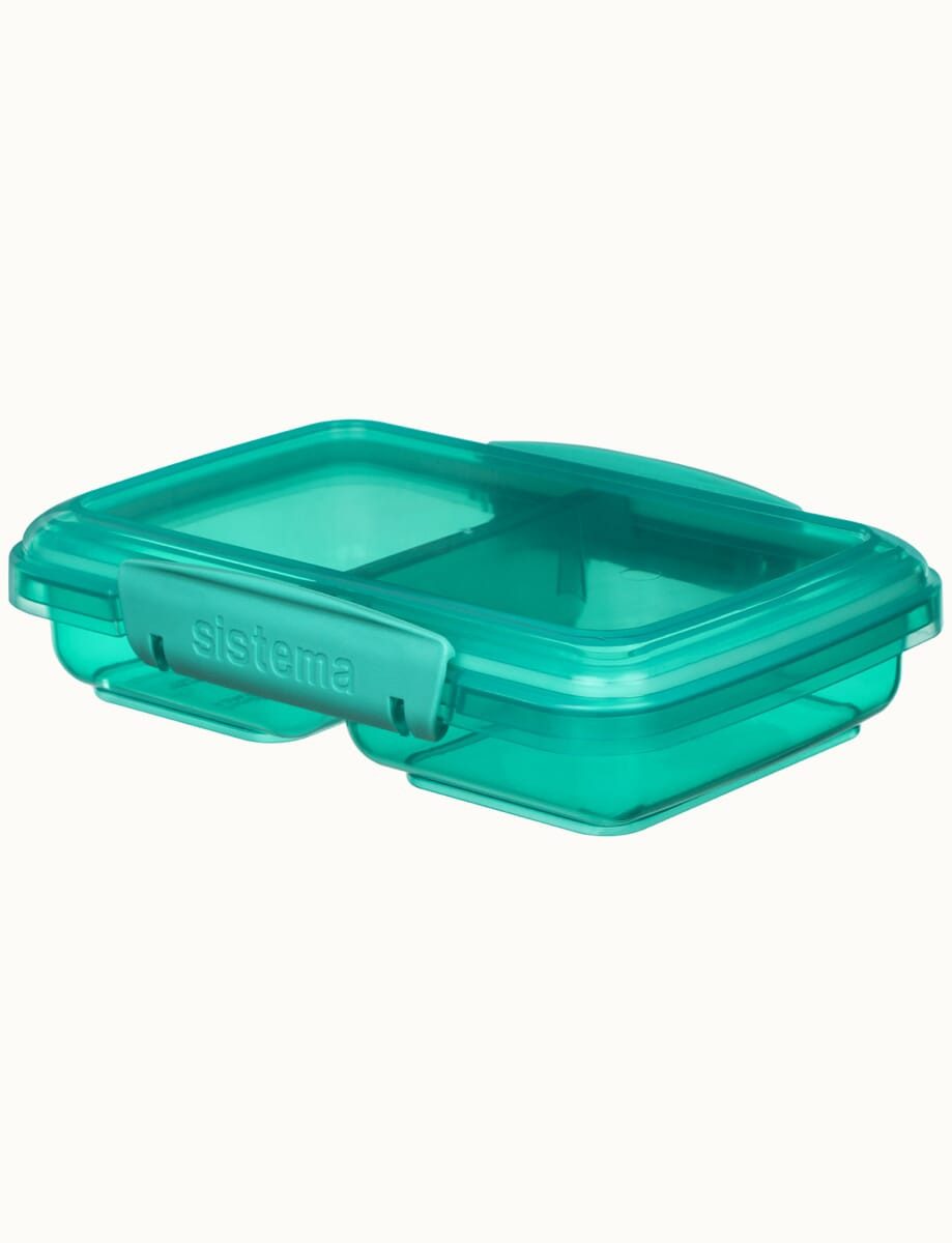 sistema Aufbewahrungsbox Sistema 350ml Small Split Lunch - Teal