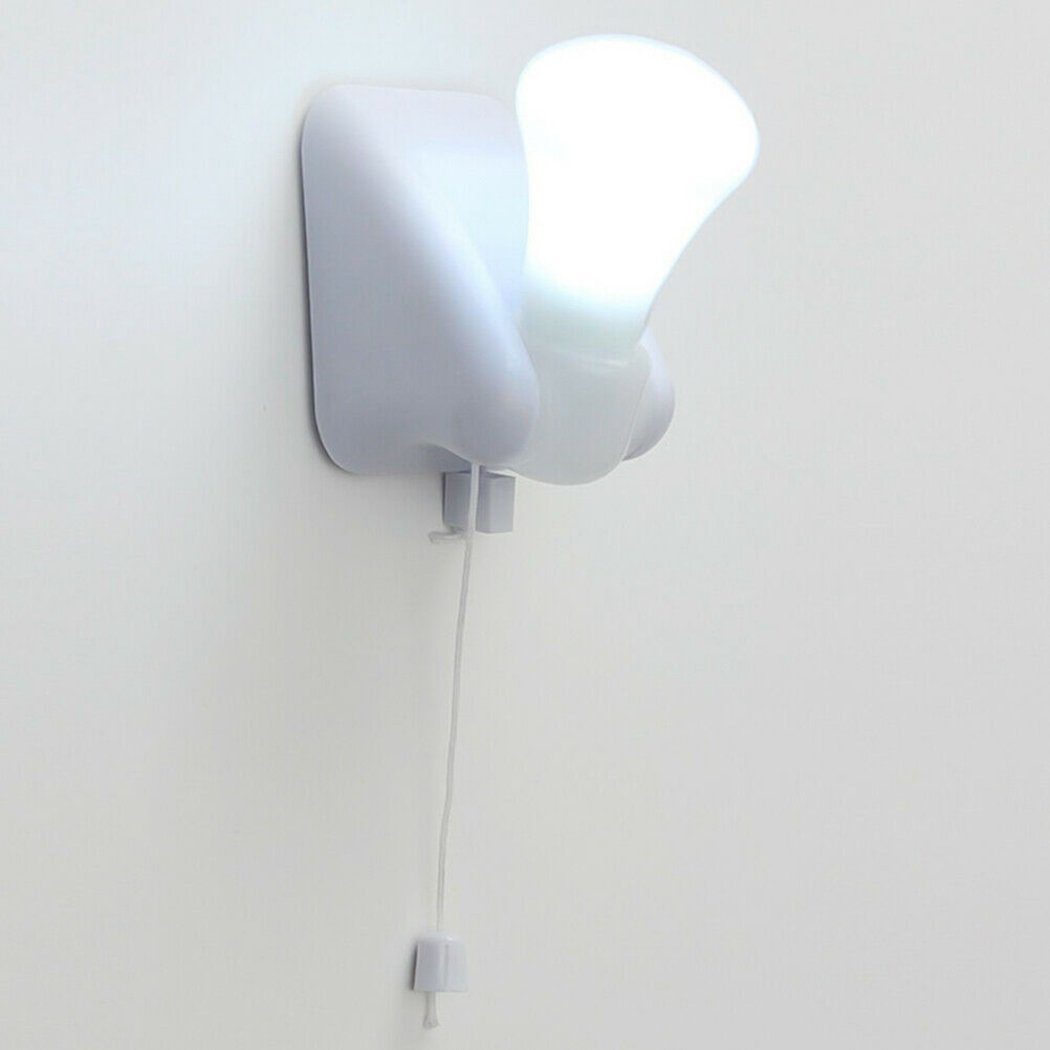 Draht-LED-Lampe, Nachtlicht TUABUR Schranklampe, tragbare kleine 8 Nachtlicht Stück