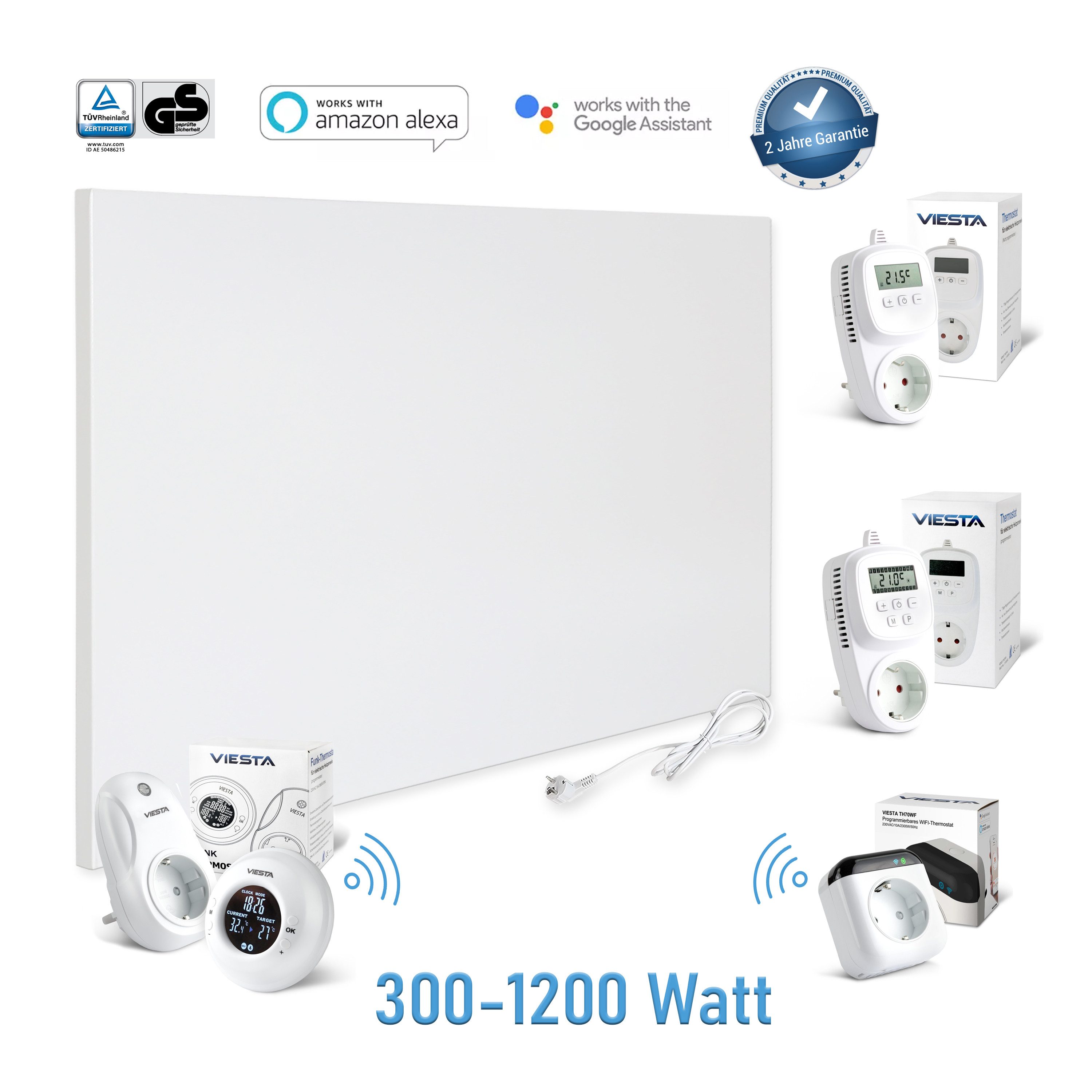 VIESTA Infrarotheizung VIESTA Infrarotheizung Carbon Crystal Heizpaneel - H günstig online kaufen