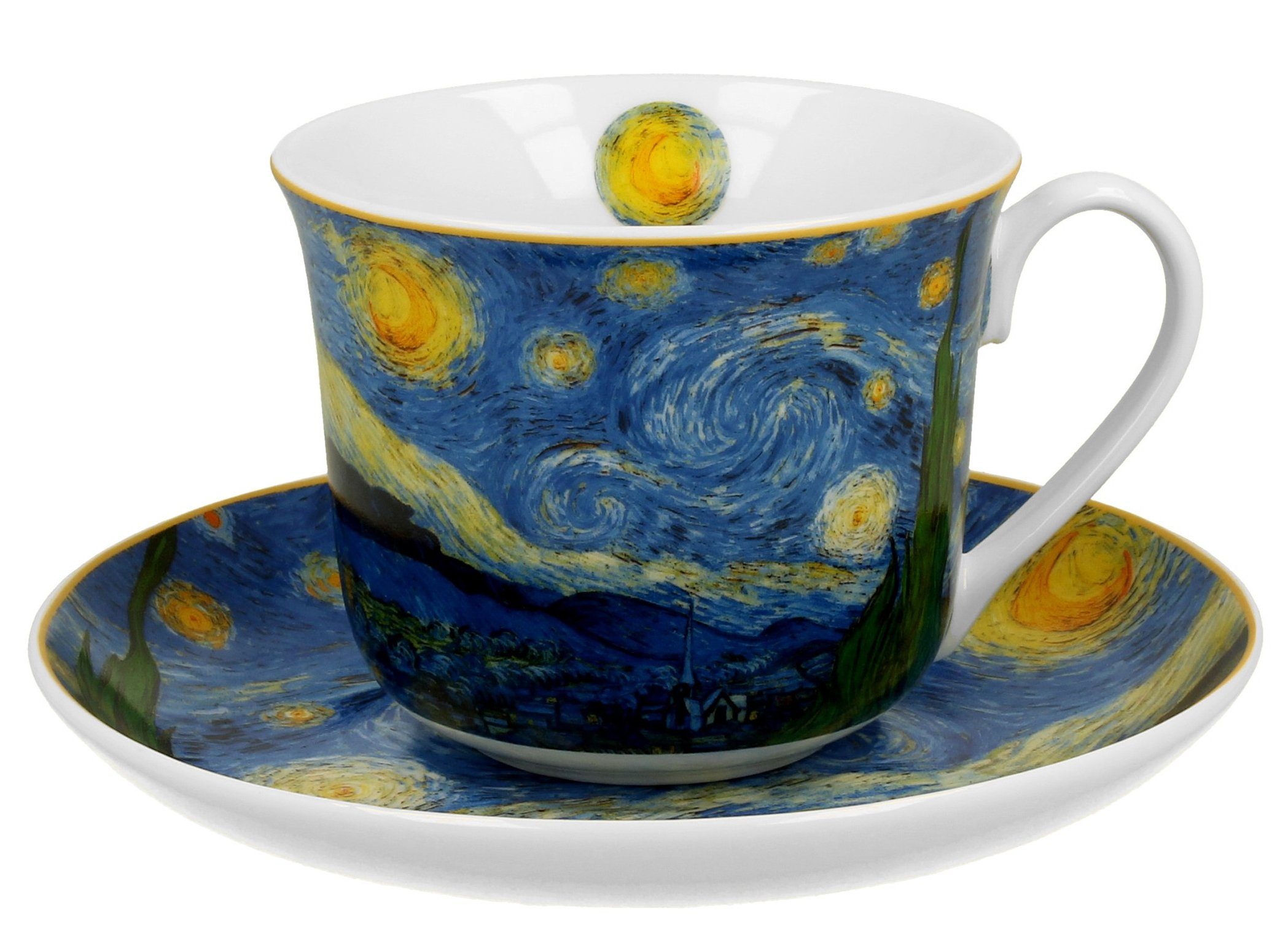 Gogh Nachtcafé Tasse ml van 400 Künstler Tasse Dark-Desires Duo Set