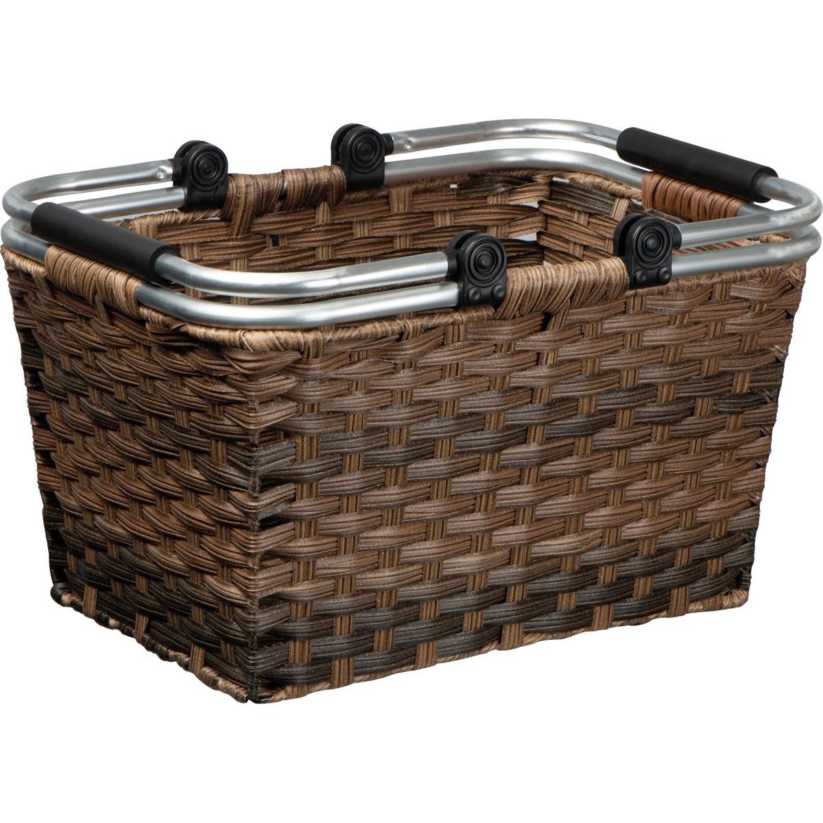 Macma Korbtasche Rattan Einkaufskorb / Picknickkorb / Pilzkorb – Bild 4 von 4