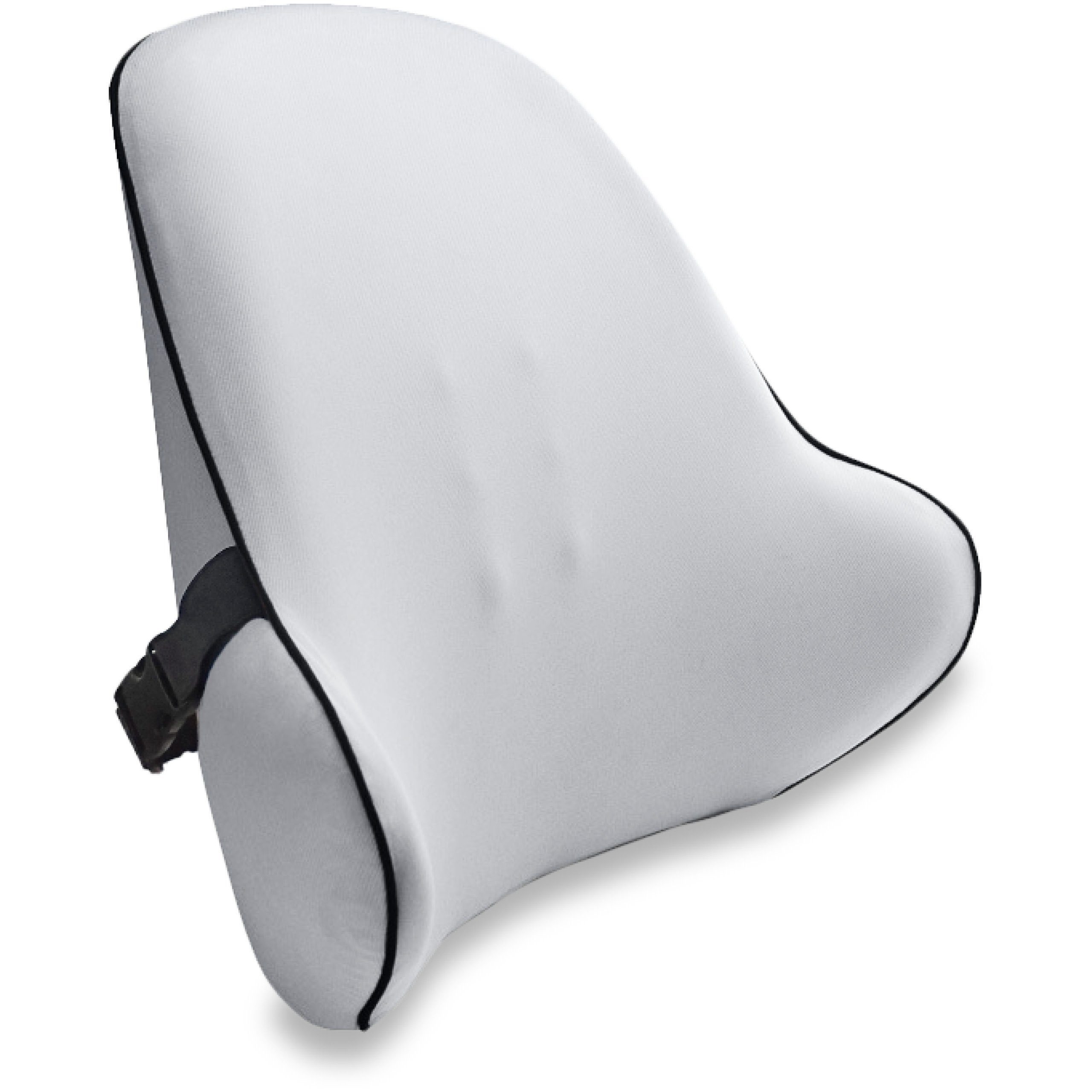 Vitabo Rückenkissen Ergonomisches Lendenkissen I Lordosenstütze Rückenstütze (Grau), 1-tlg.