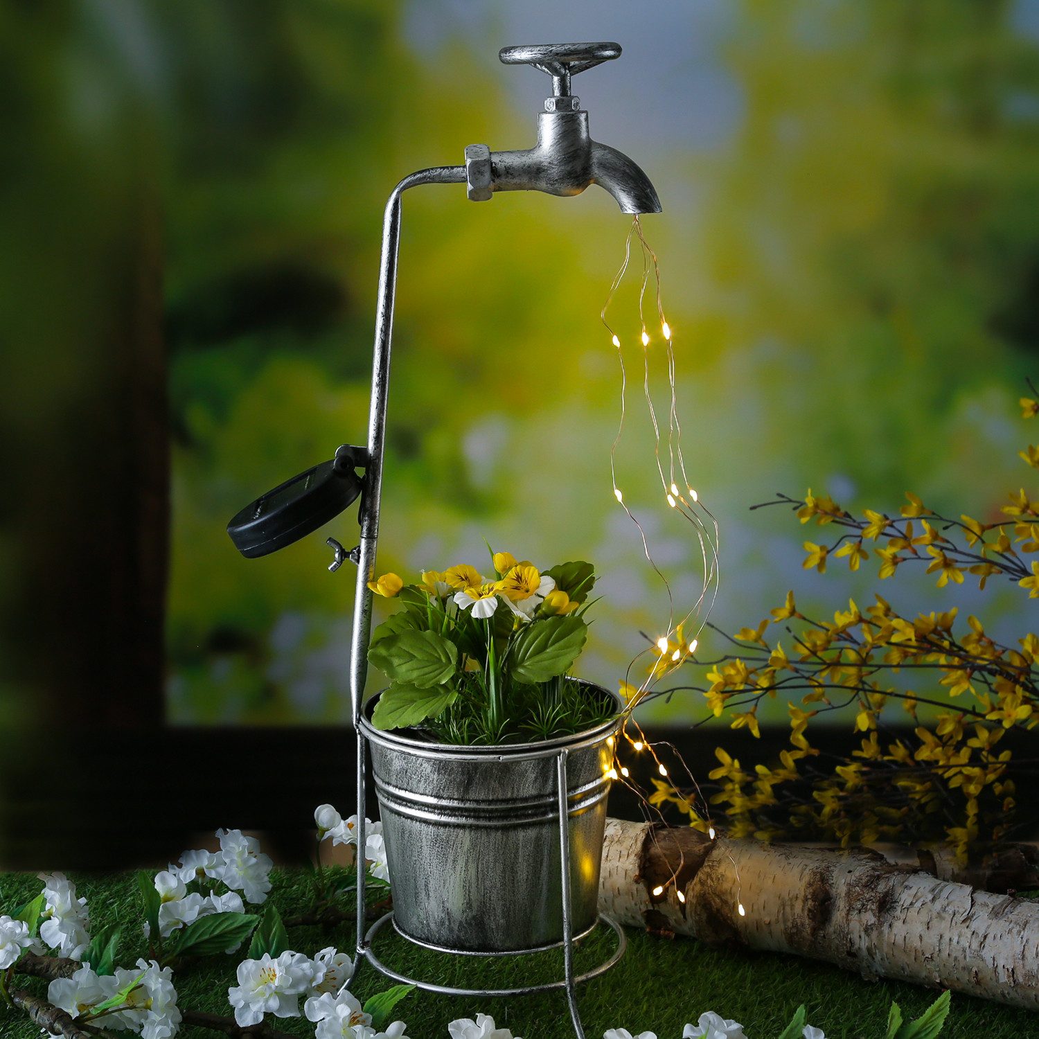 MARELIDA LED Solarleuchte LED Solar Wasserhahn günstig online kaufen
