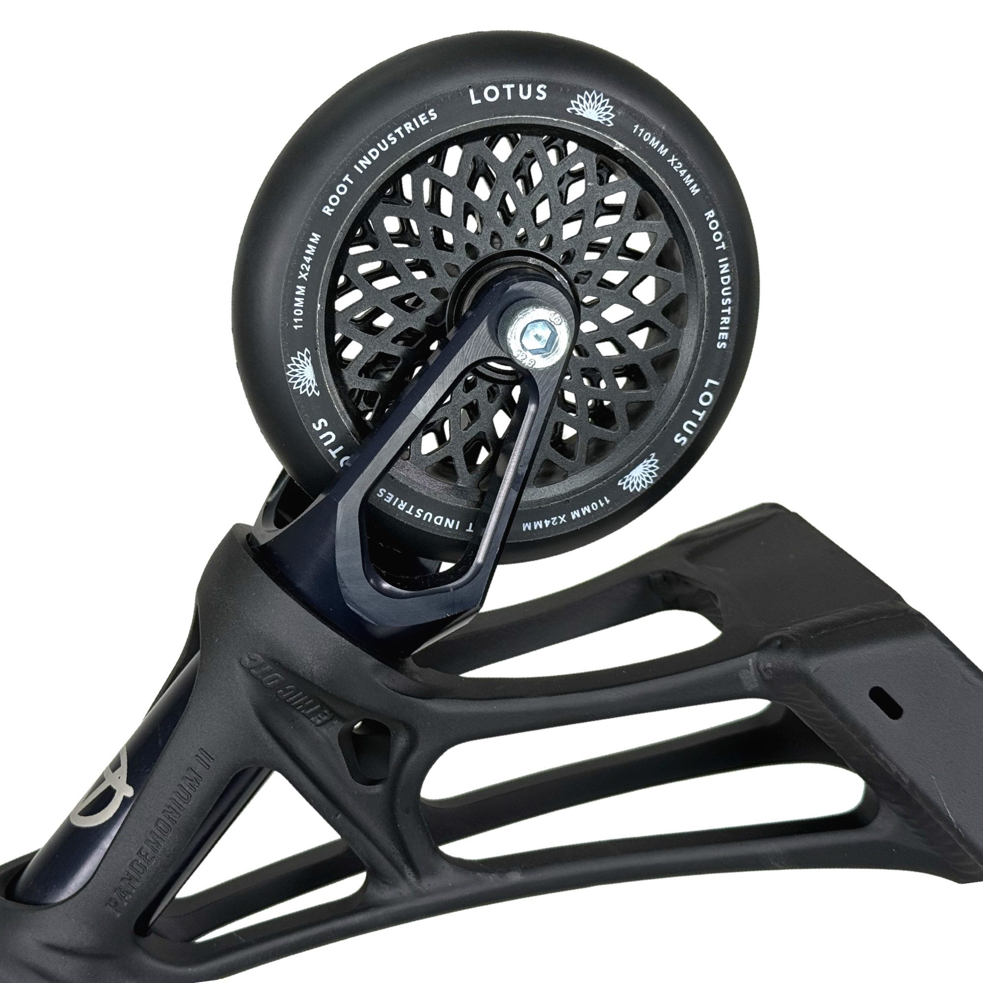 Root Industries Stuntscooter Root Industries Lotus Stunt-Scooter Rolle 110mm Schwarz/PU Schwarz