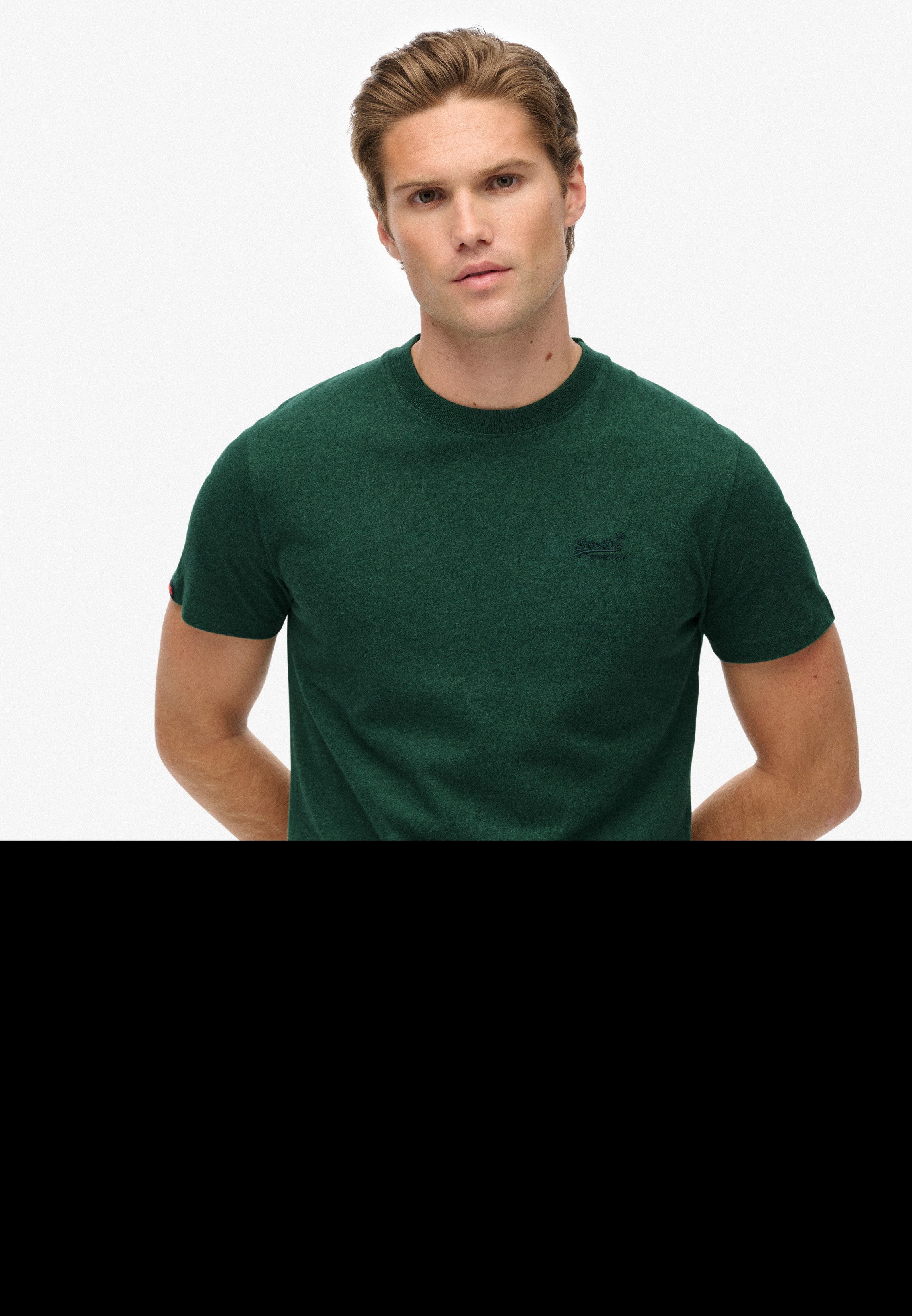 Superdry Rundhalsshirt ESSENTIAL LOGO EMB TEE