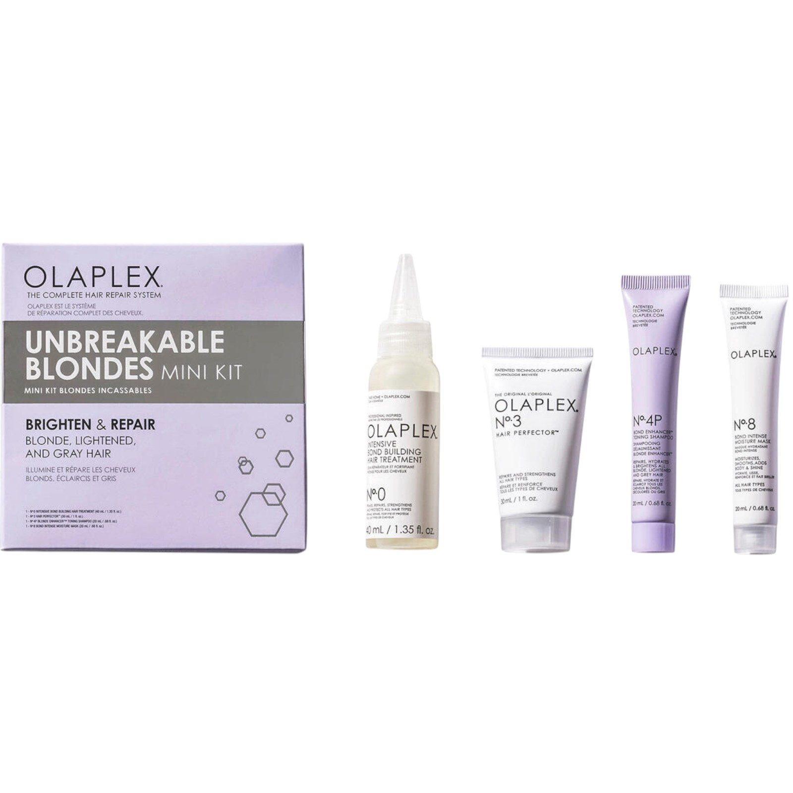 Haarpflege-Set Olaplex Unbreakable Blondes Mini Kit