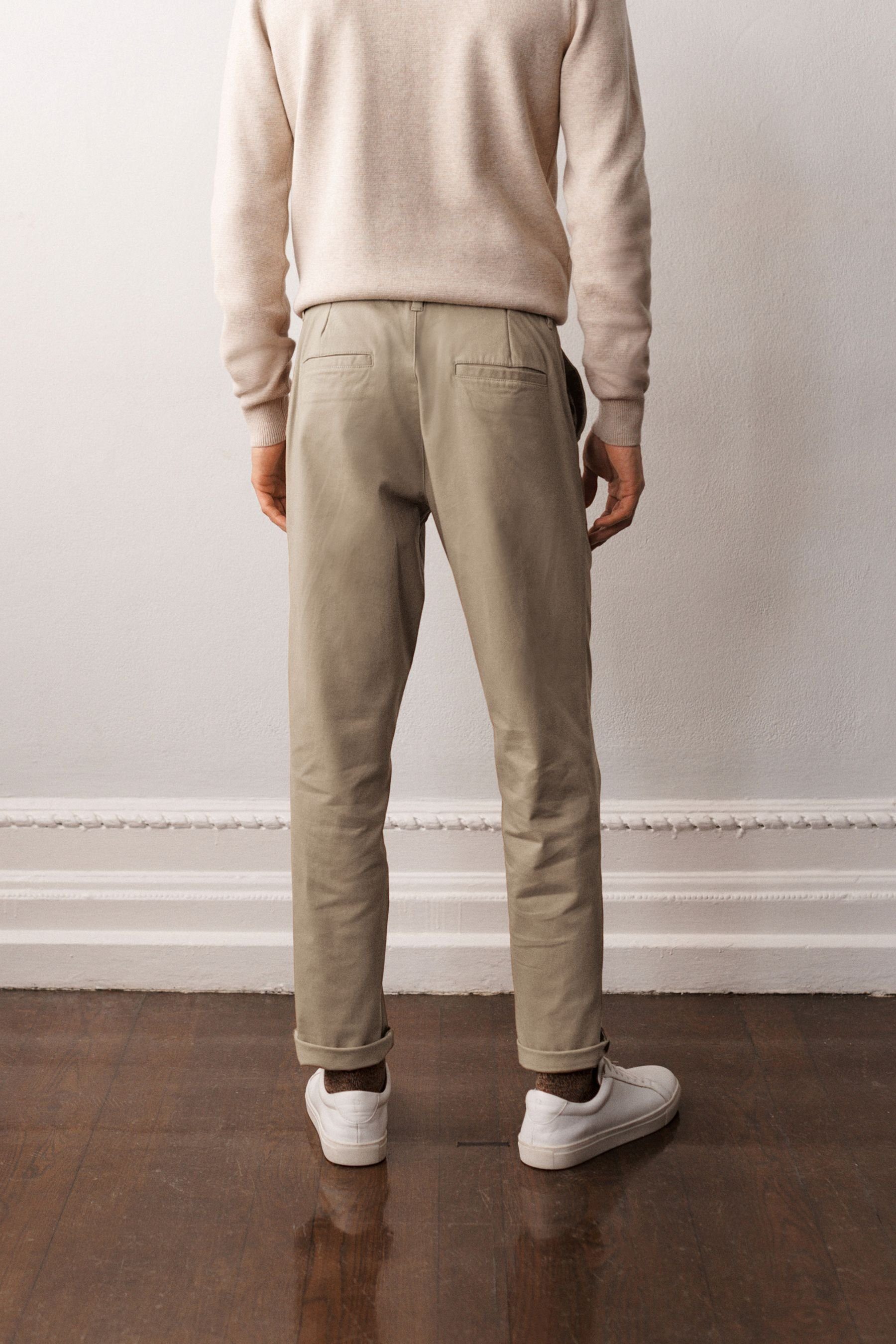 Next Chinohose Straight Fit Chinohose mit günstig online kaufen