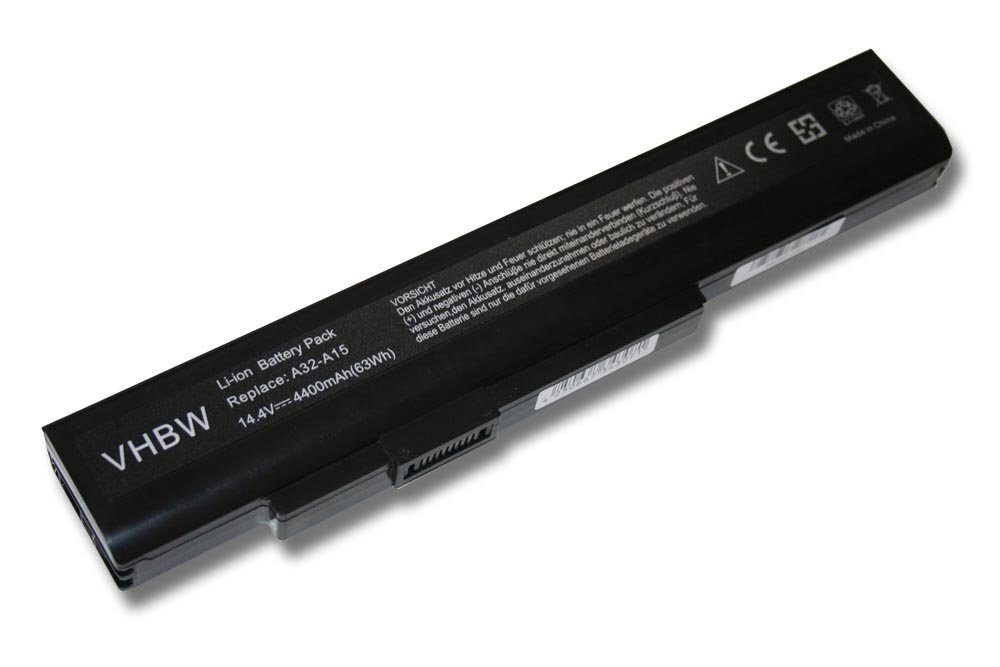 passend für Medion Akoya E6234, 158636, E6222, 157908, 157296, 153734, Laptop-Akku