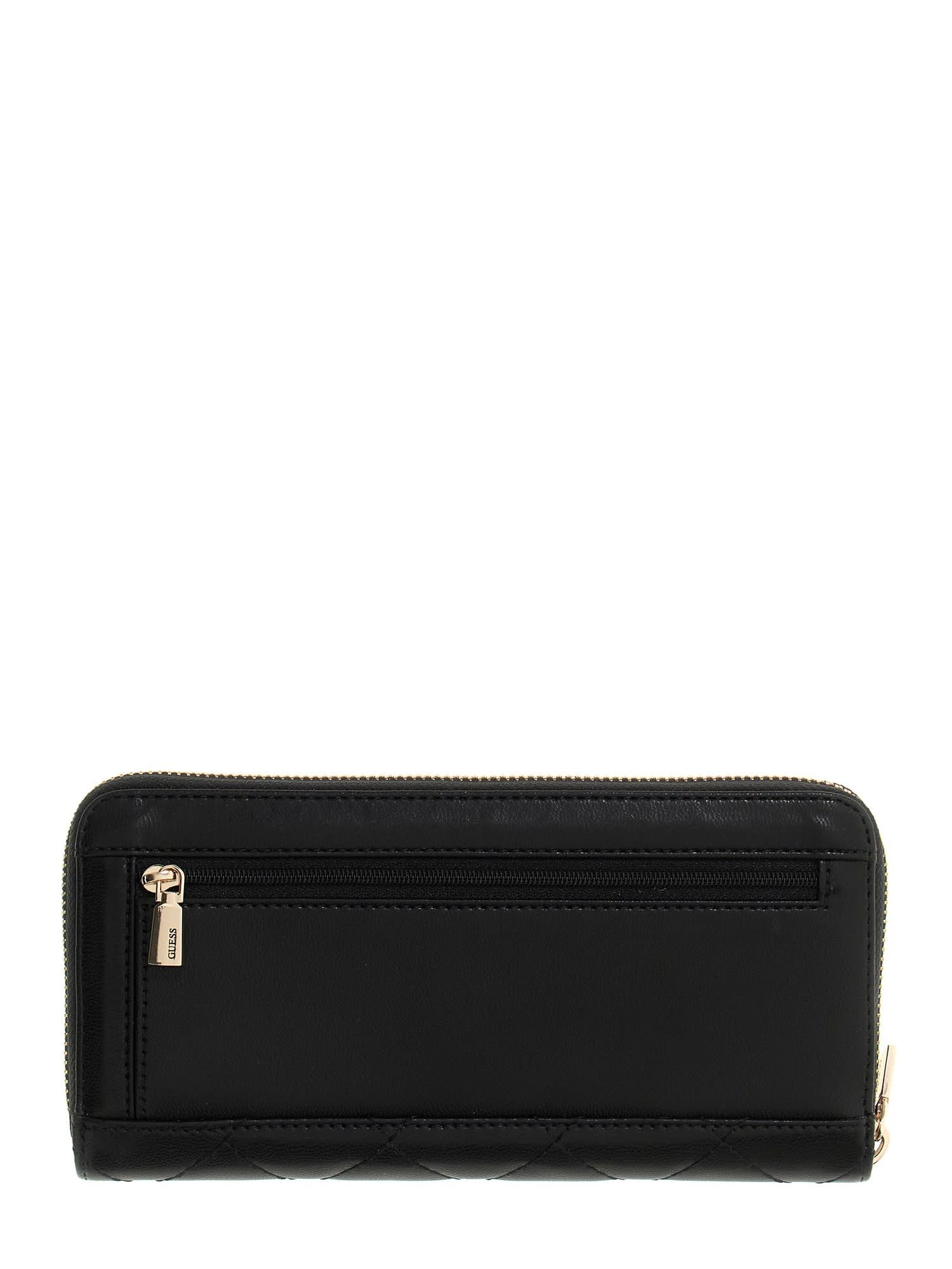 Guess Geldbörse JULIET SLG LARGE ZIP AROUND, Damen Geldbeutel mit zusätzlichem Reißverschluss-Rückfach – Bild 4 von 5