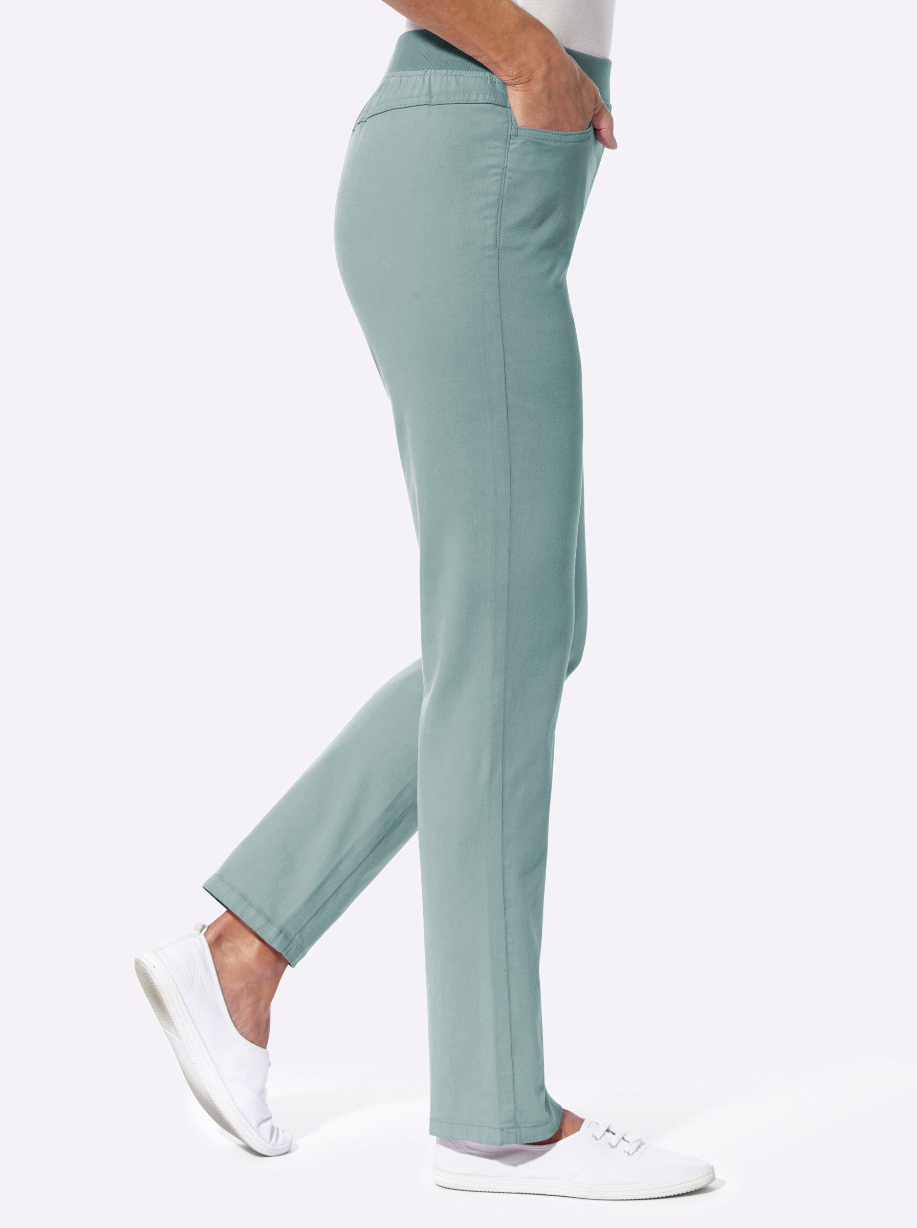 Sieh an! Jerseyhose Schlupfhose Innenbeinlänge ca. günstig online kaufen
