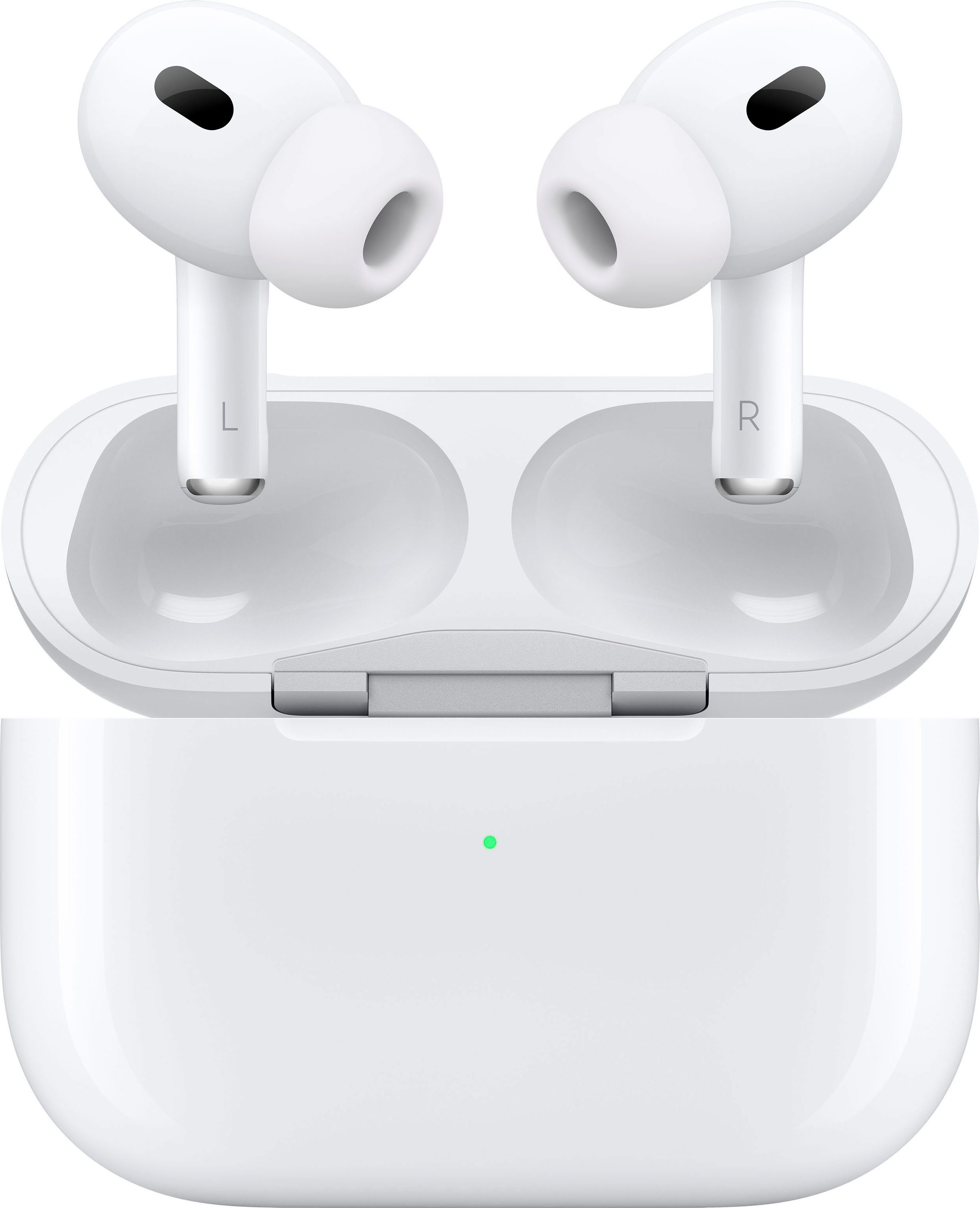 Apple AirPods Pro (2. Generation 2022) In-Ear-Kopfhörer (Siri, Bluetooth,  mit MagSafe Ladecase)