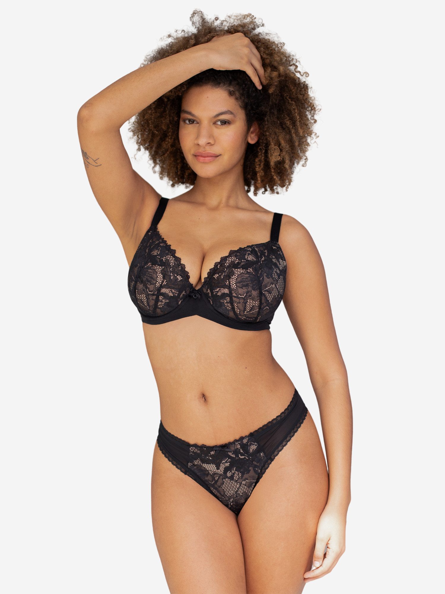 SugarShape Schalen-BH VIENNA STRAPPY Plunge-BHs wattiert