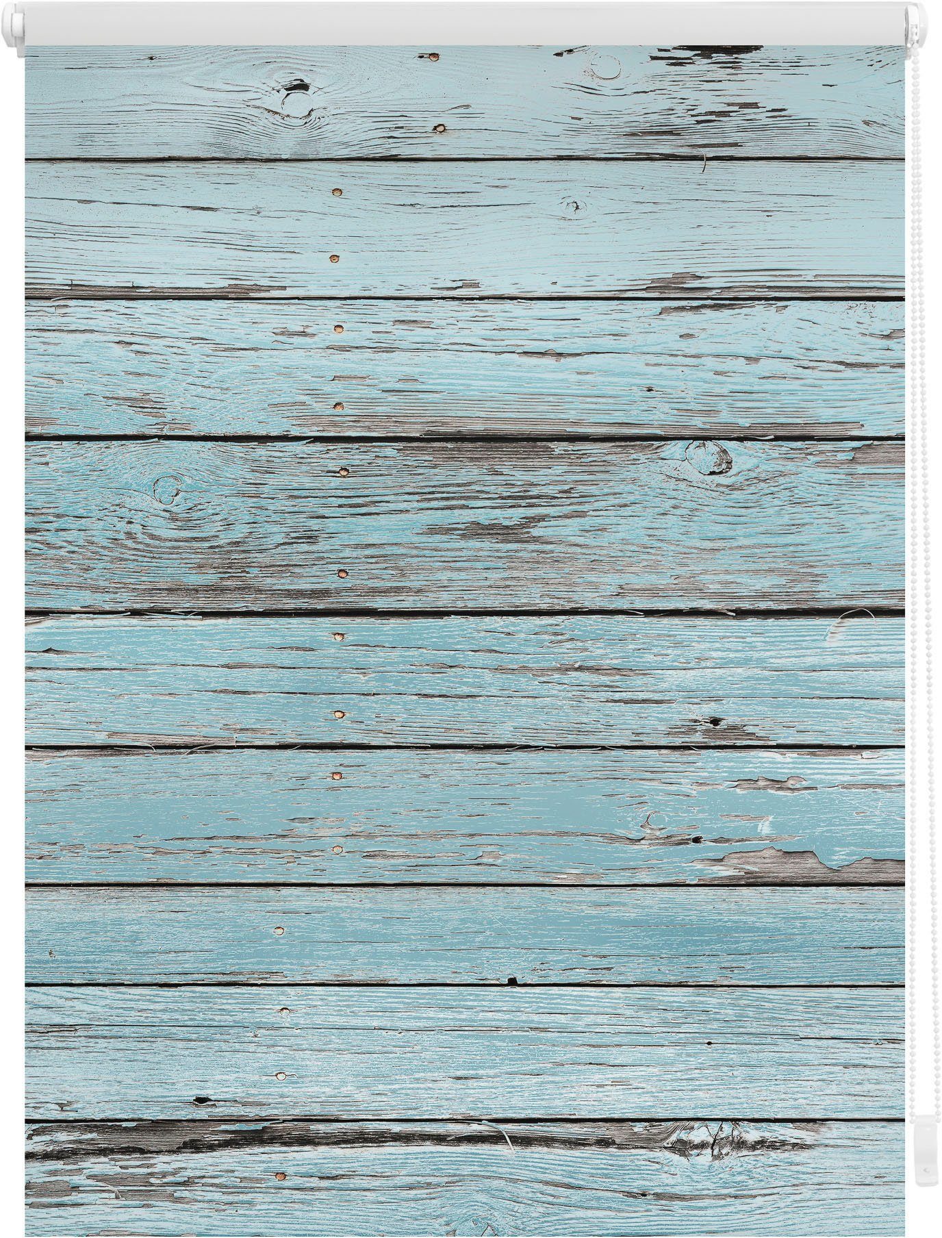 Seitenzugrollo Klemmfix Motiv Bretter Vintage, LICHTBLICK ORIGINAL, Lichtsc günstig online kaufen