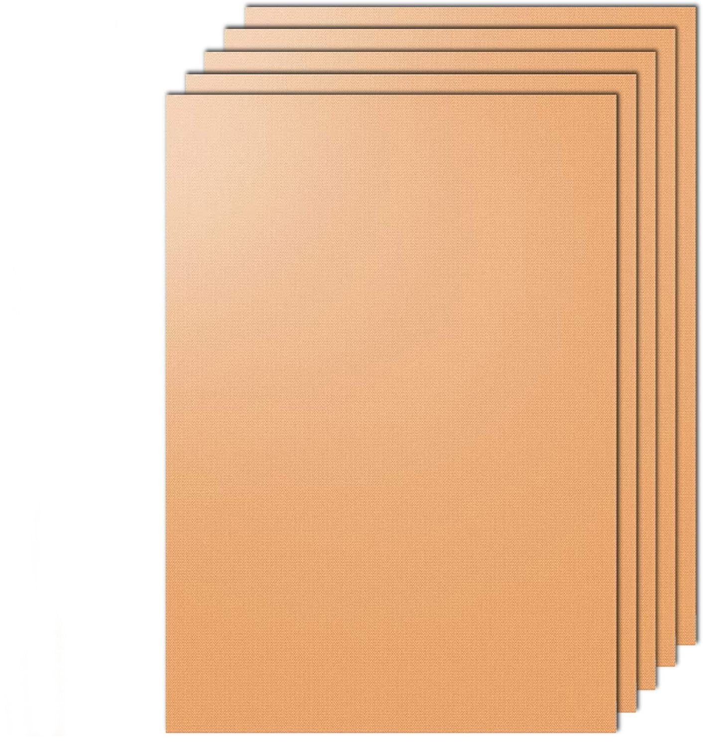 ZmdecQna Backmatte BBQ Grillmatte (5er Set) 40 X 33 cm,für Gasgrill und Holzkohle | Backmatten