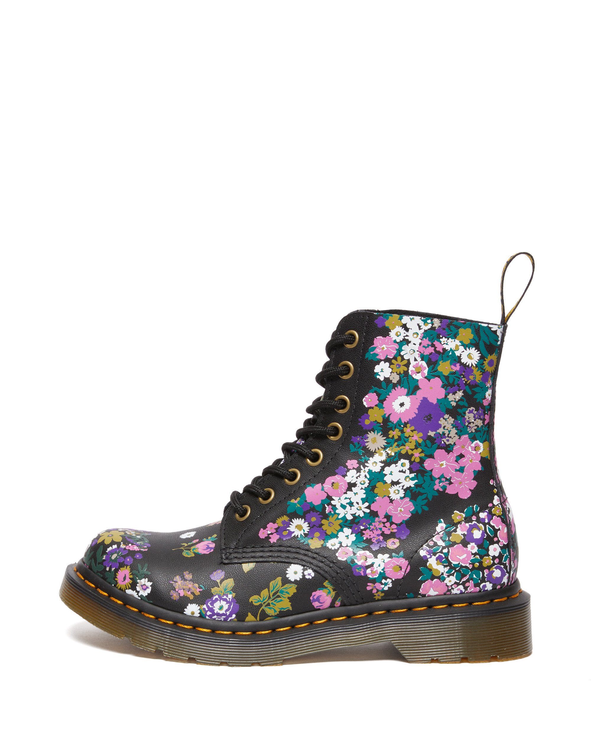 DR. MARTENS 1460 PASCAL vintage floral Backhand Ankleboots (2-tlg)