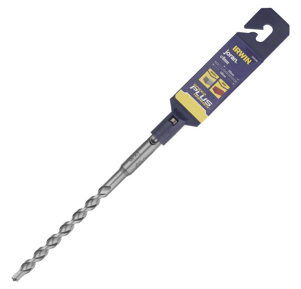 Thumbnail - IRWIN Spiralbohrer Irwin Tools SDS-plus 10501969 Hartmetall Hammerbohrer 8 mm Gesamtläng