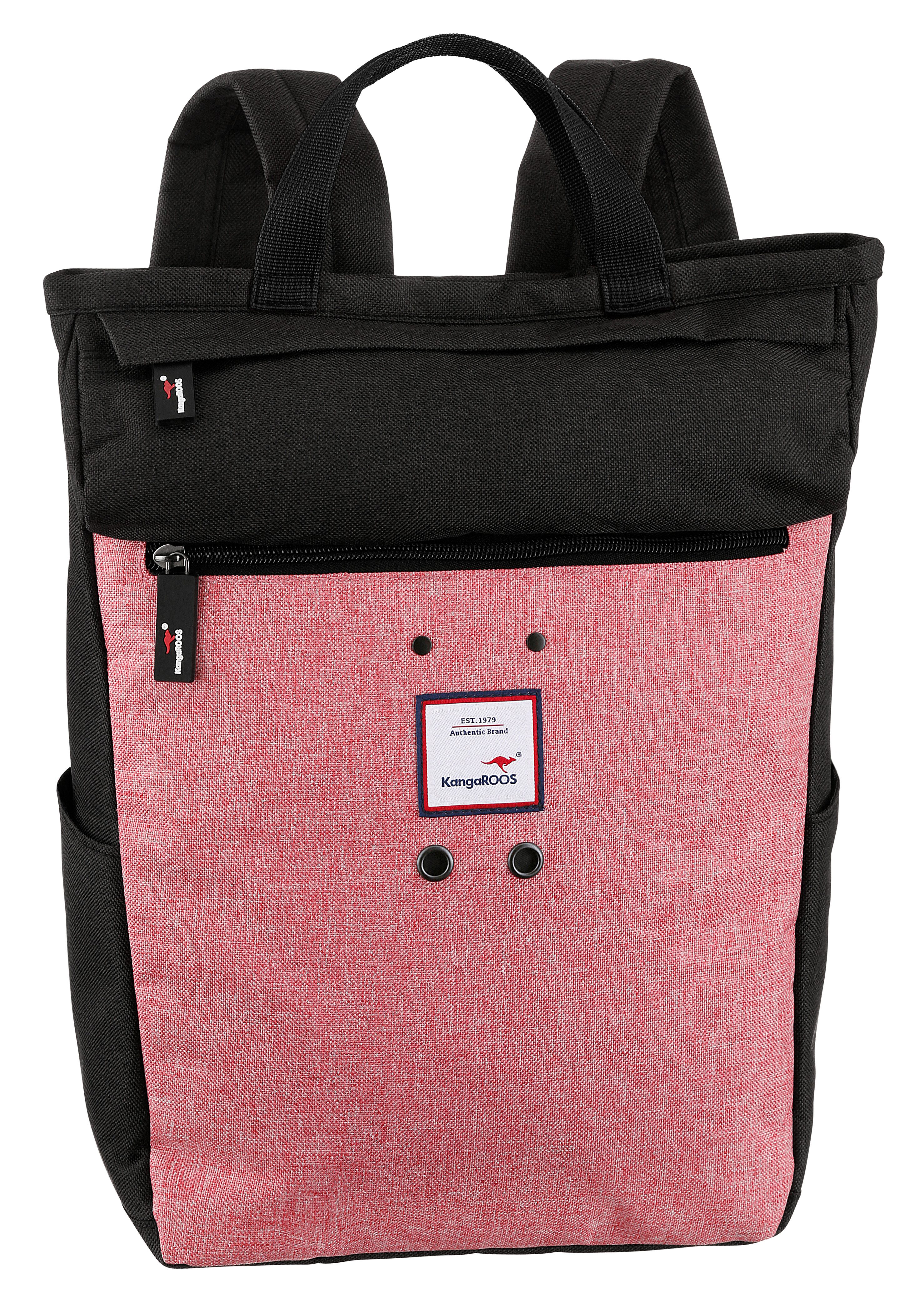 KangaROOS Cityrucksack, Freizeitrucksack Arbeitsrucksack Schulrucksack