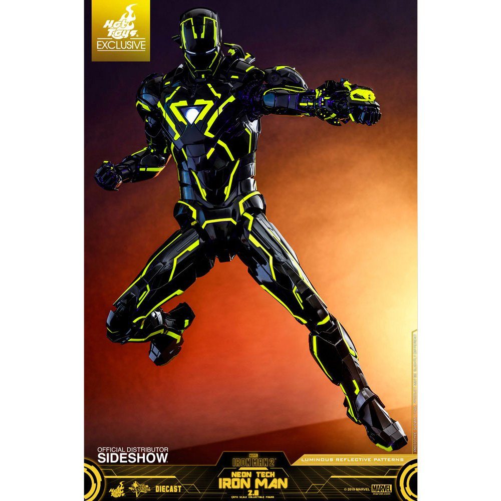 Man Toys Tech Neon Iron Avengers Actionfigur Hot -