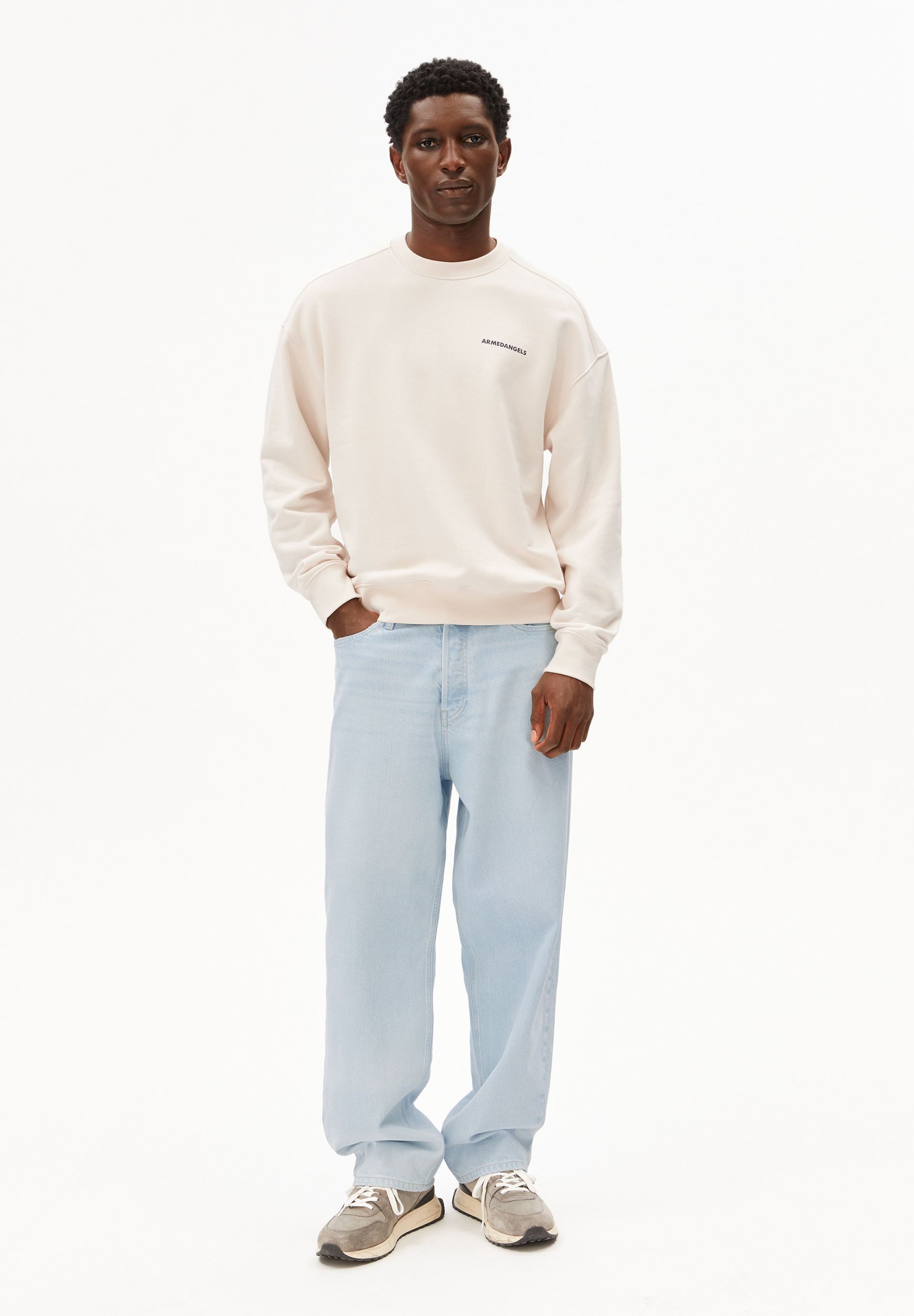 Armedangels Sweatshirt EMAAL OUTGROWN Sweatshirt aus Bio-Baumwolle Relaxed Fit